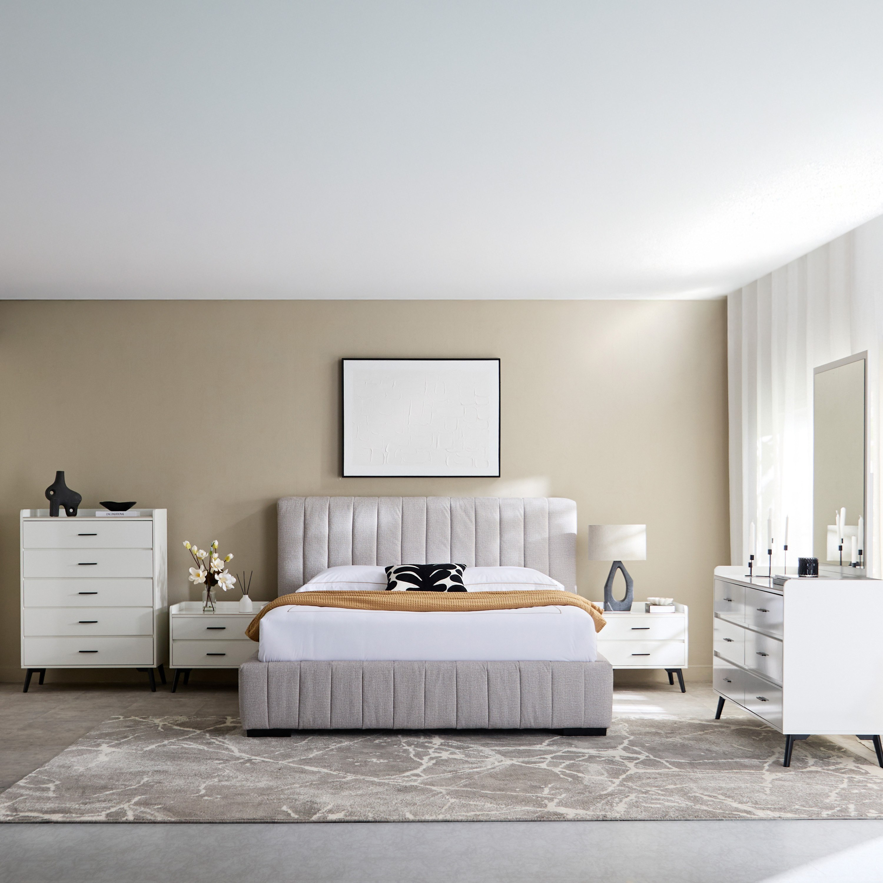Luxembourg Urbania 5-Piece King Bedroom Package-hbxbedroom-bedsandbedsets-bedroompackages-image-1
