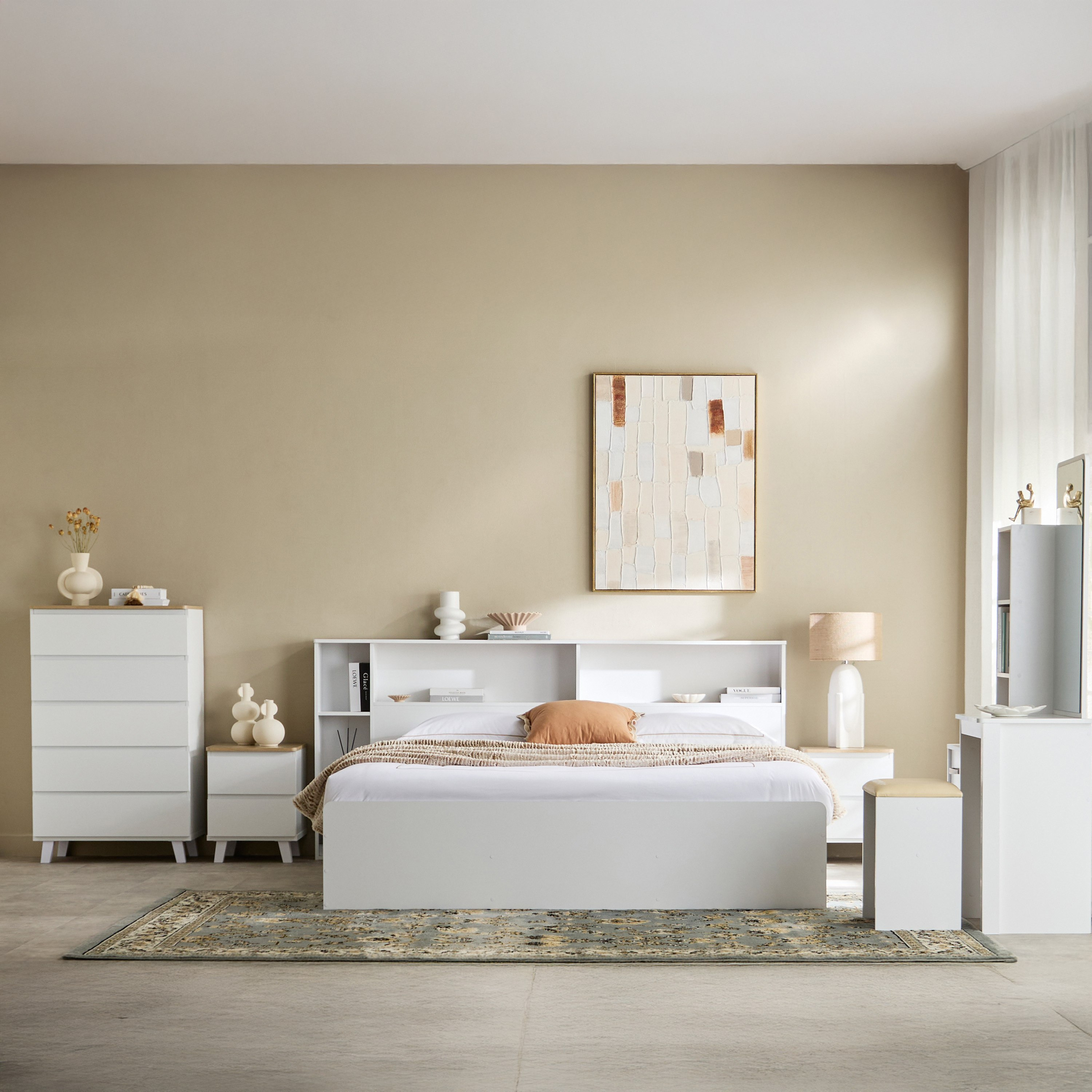 Kulltorp Shelva 4-Piece King Bedroom Package-hbxbedroom-bedsandbedsets-bedroompackages-image-1