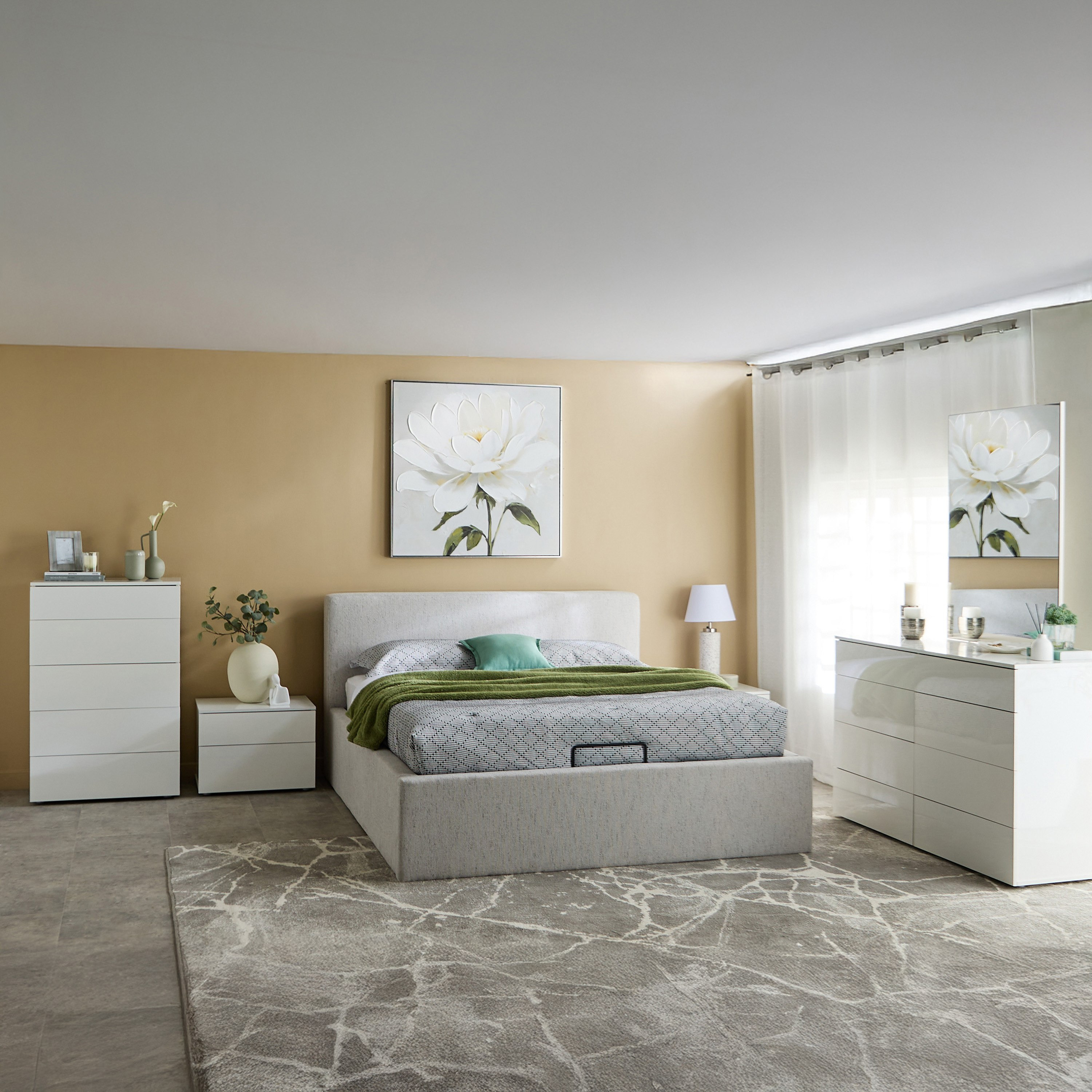 Liberty 6-Piece King Upholstered Hydraulic Storage Bedroom Package-hbxbedroom-bedsandbedsets-bedroompackages-image-1