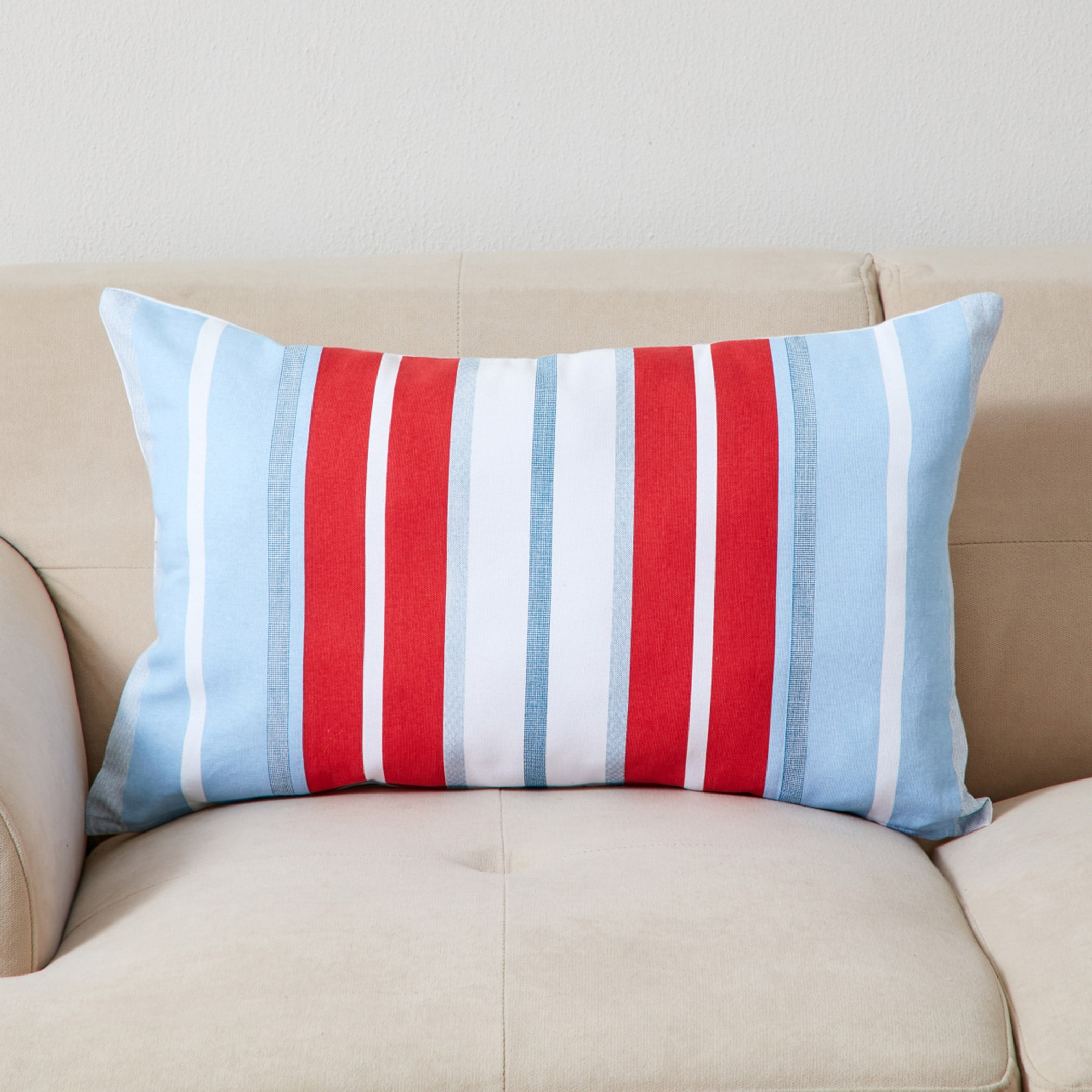 Nova Bold Stripes Print Cushion Cover and Filler Package - 40x65 cm-hbxlivingroom-furnishings-cushionsandcovers-filledcushions-image-1