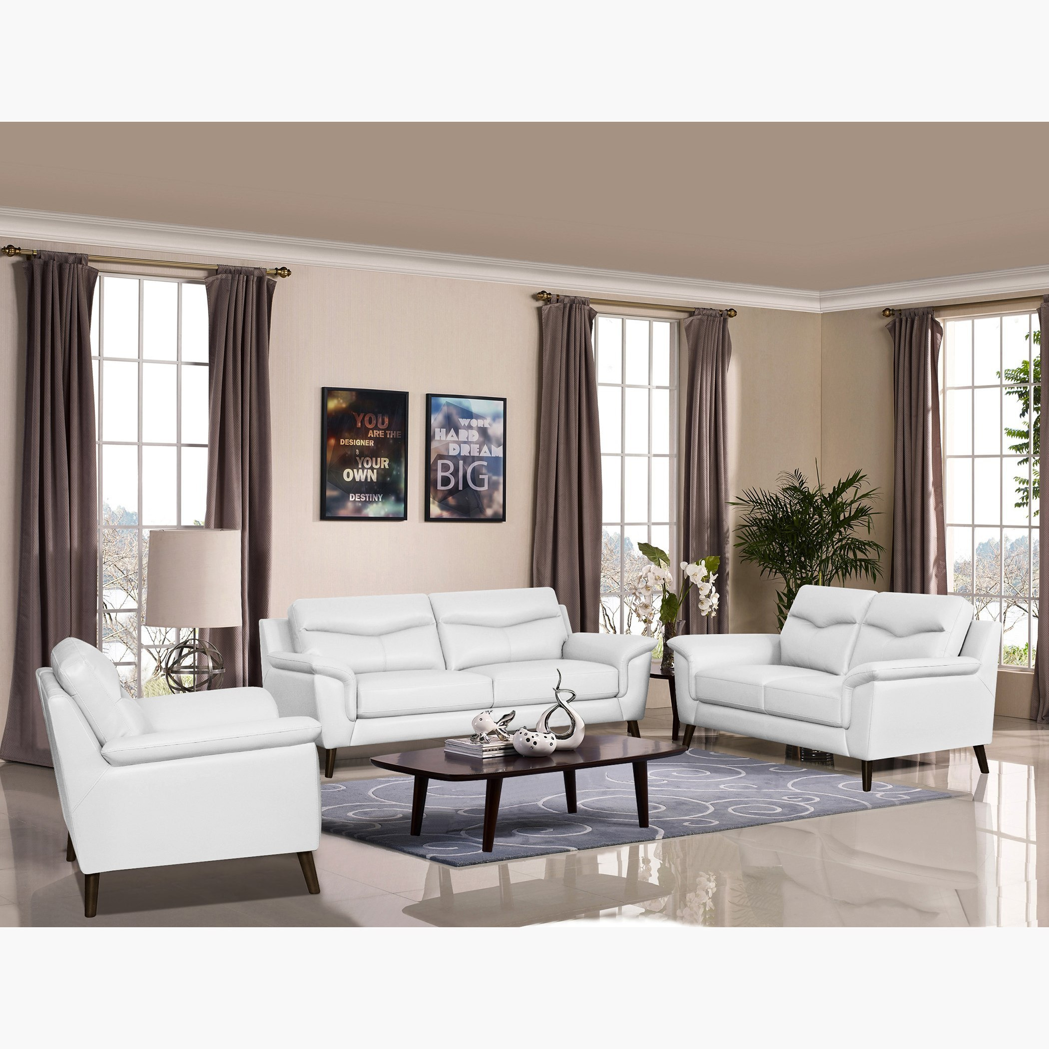 Air leather lounge suite sale