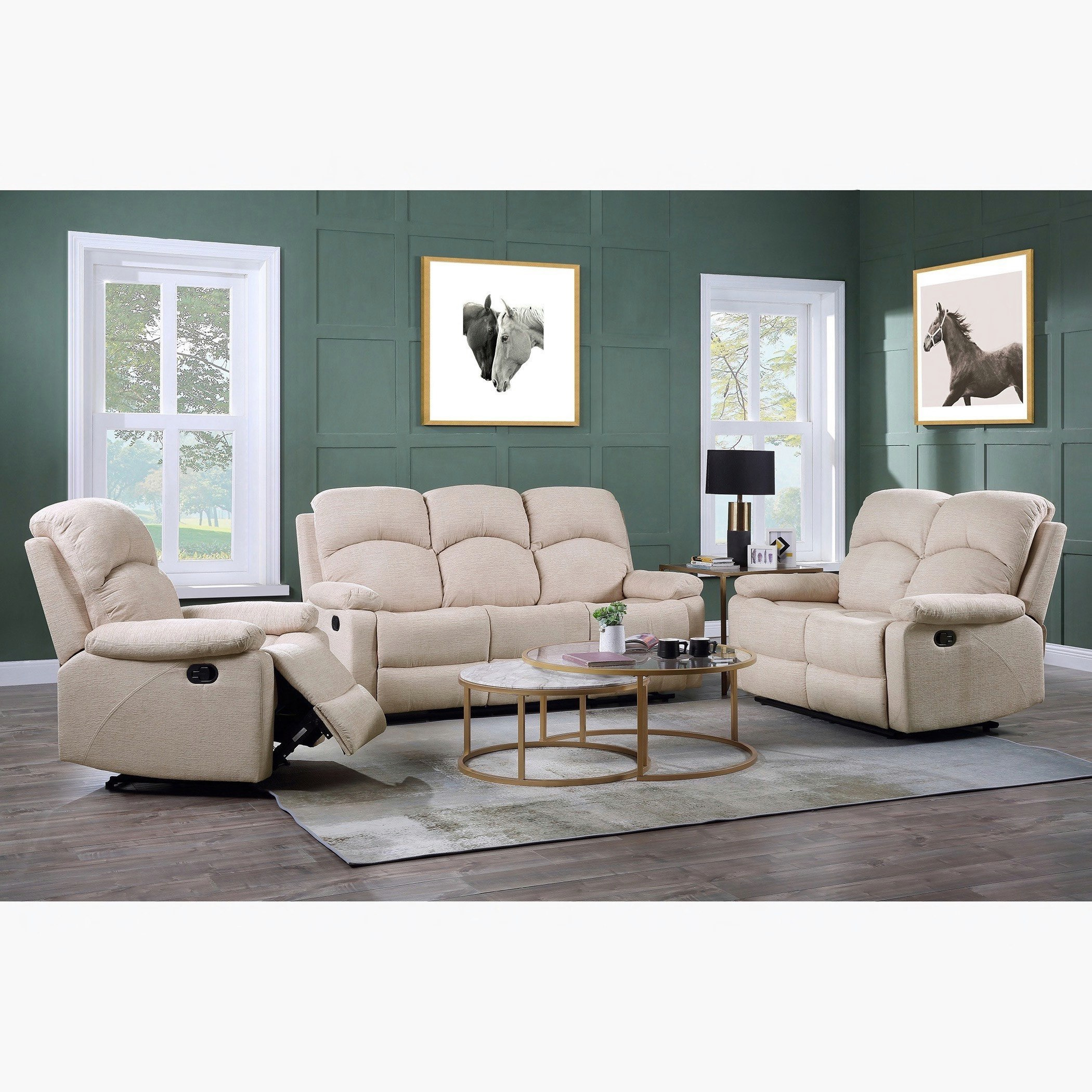 Buy Jude 3 2 1 Recliner Sofa Set Online in KSA Homebox