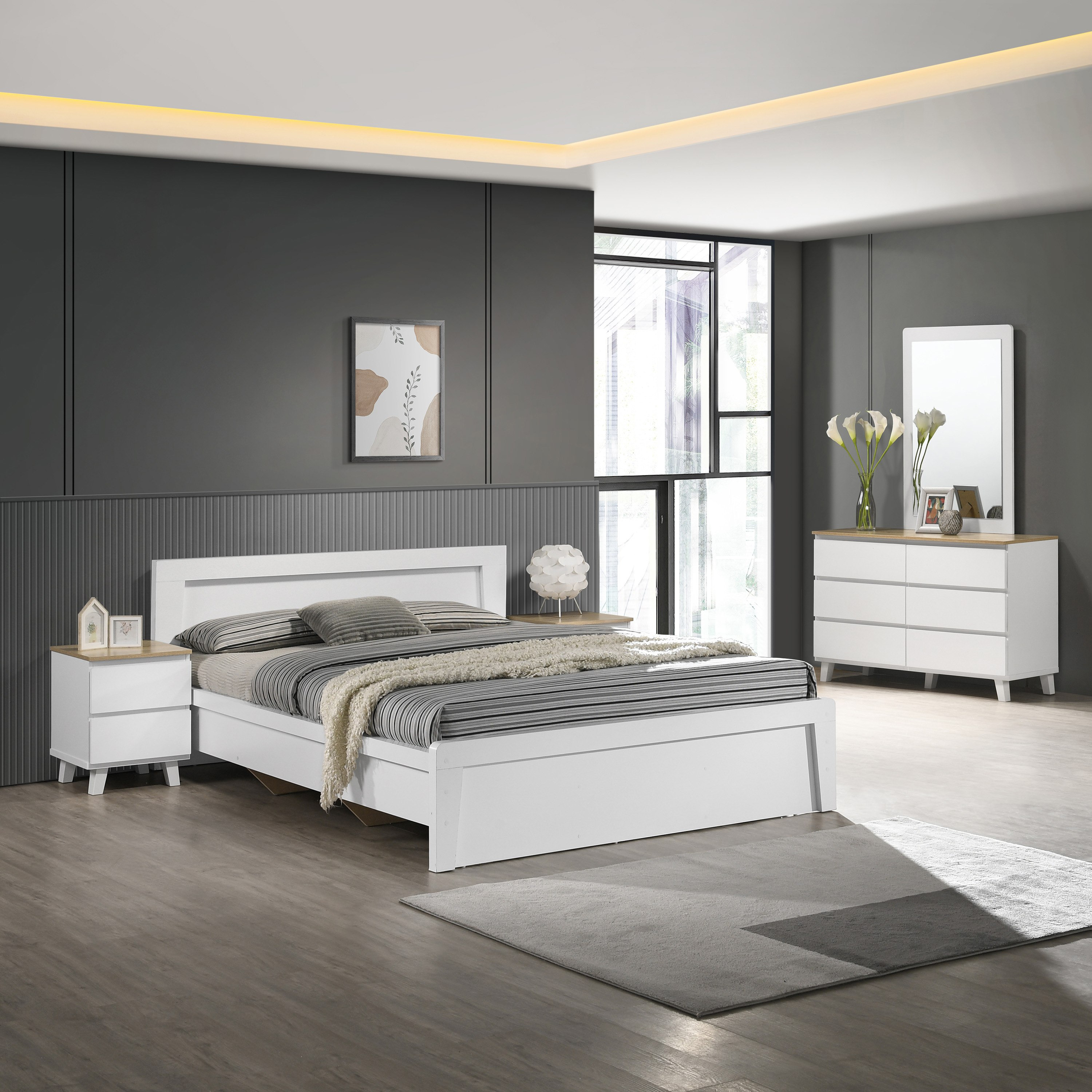Kulltorp Plus 5-Piece Queen Bedroom Package-hbxbedroom-bedsandbedsets-bedroompackages-image-1