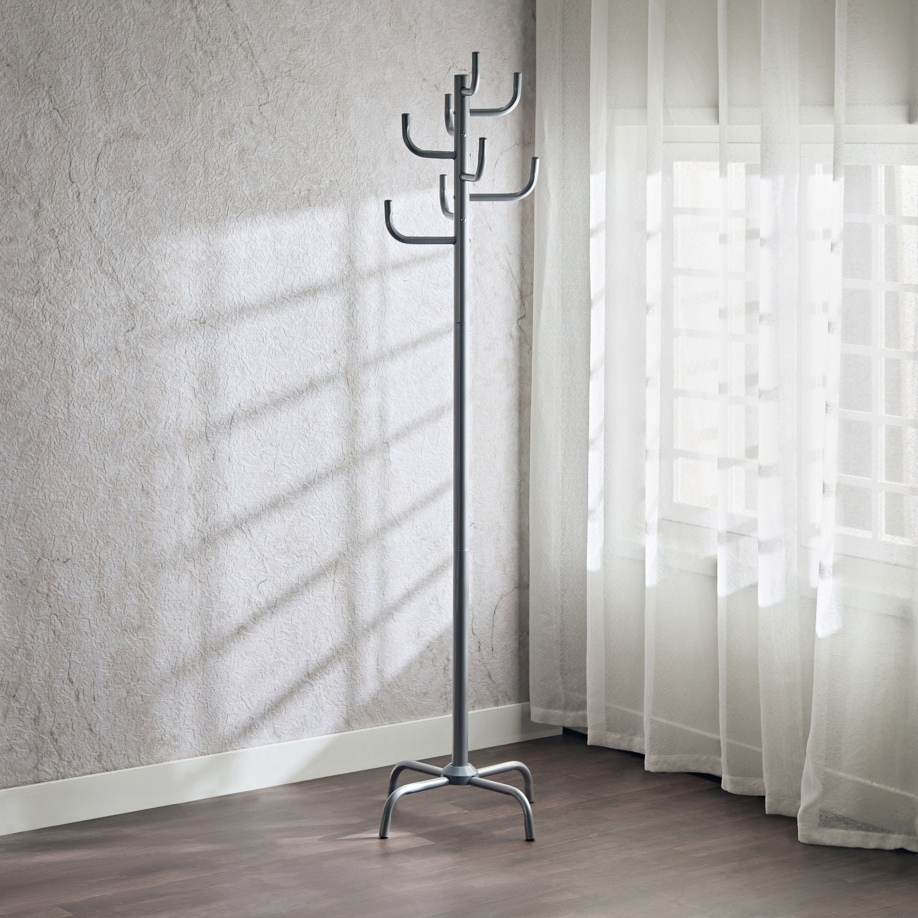رّف معاطف للبالغين من كليفهانجر - 118 سم-hbxhomeware-bathandlaundry-clothesdryingracks-image-2