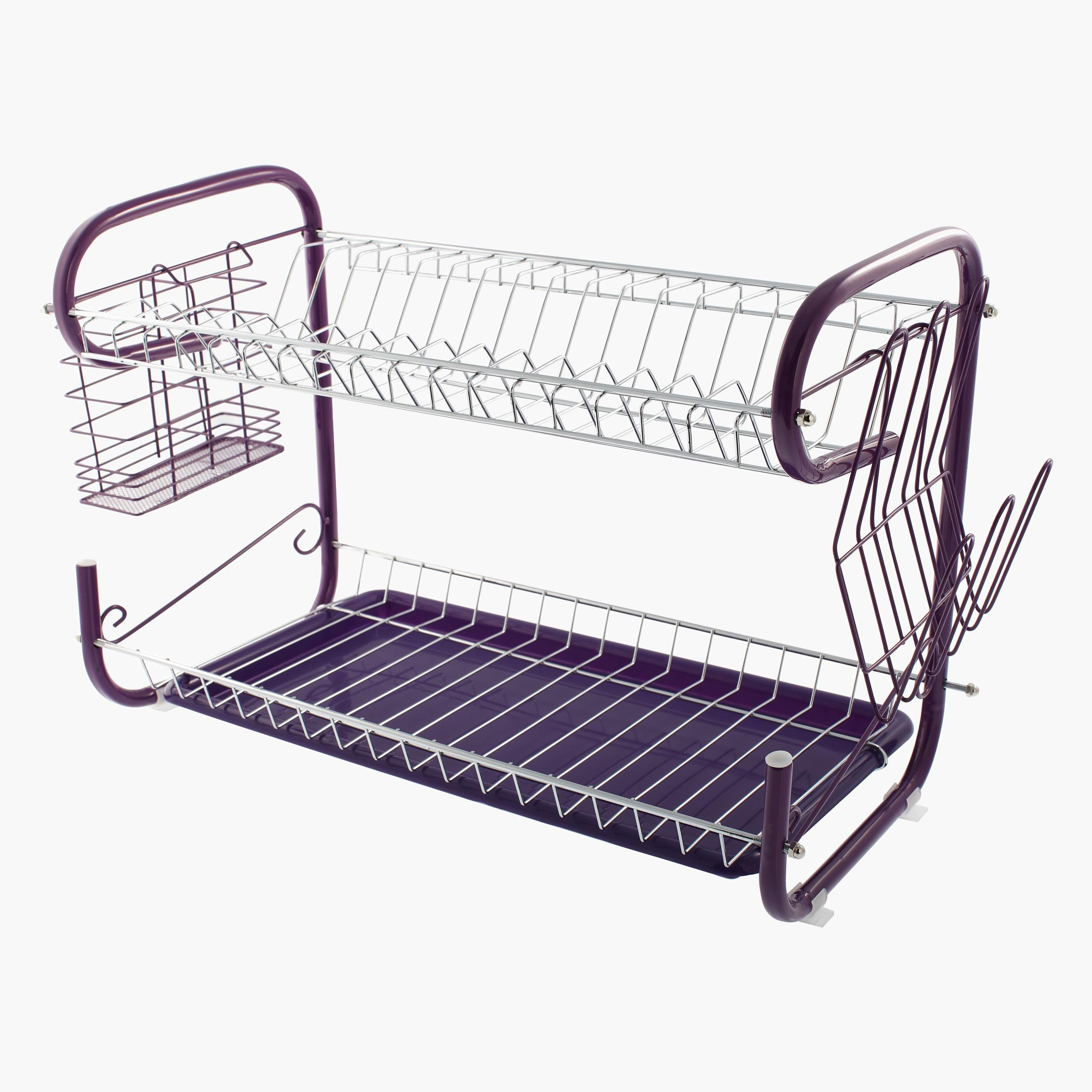 أرفف صحون بطابقين مع علب وصينية من تريفل-hbxhomeware-hbxkitchen-image-2