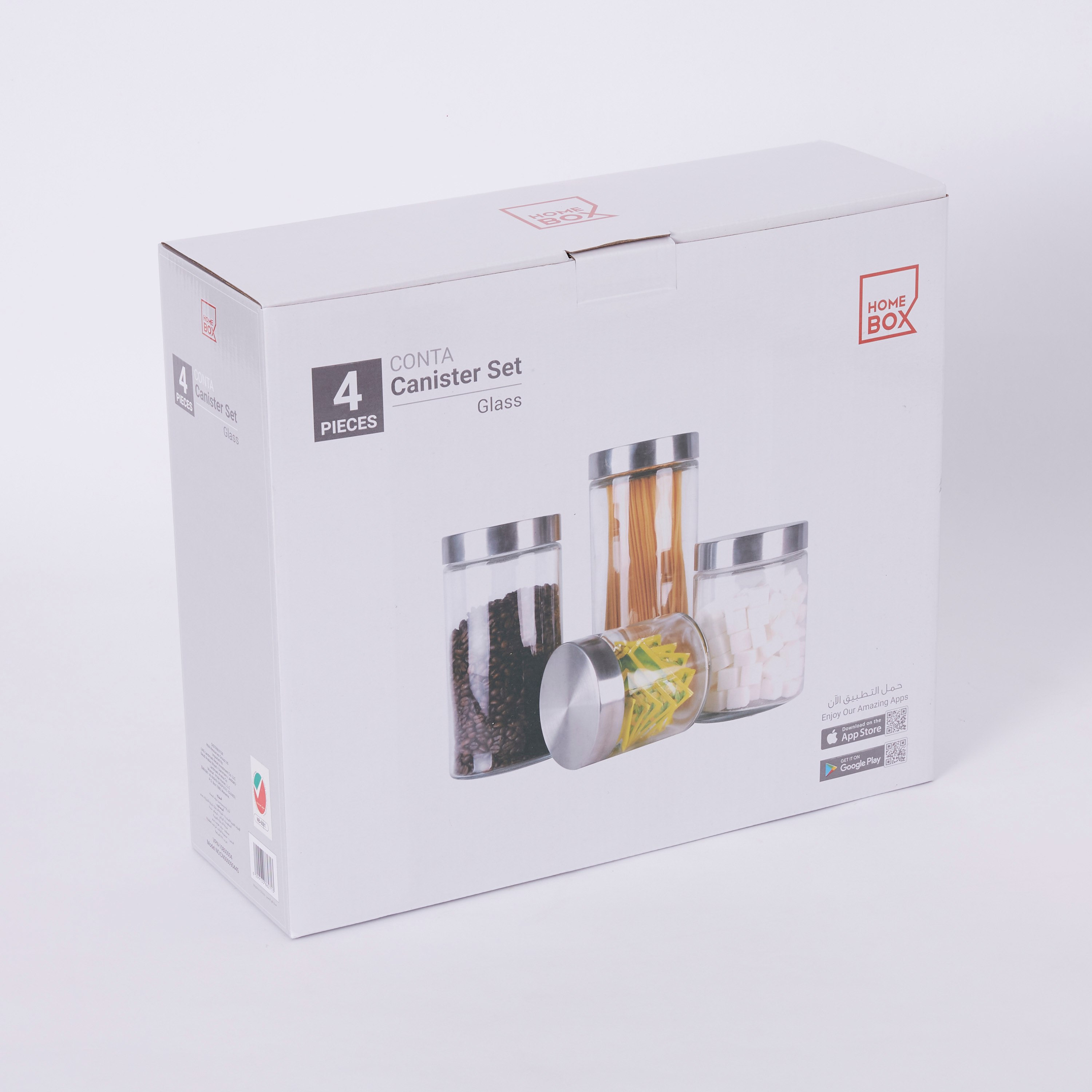 Conta 4-Piece Glass Canister Set-hbxhomeware-hbxkitchen-image-4