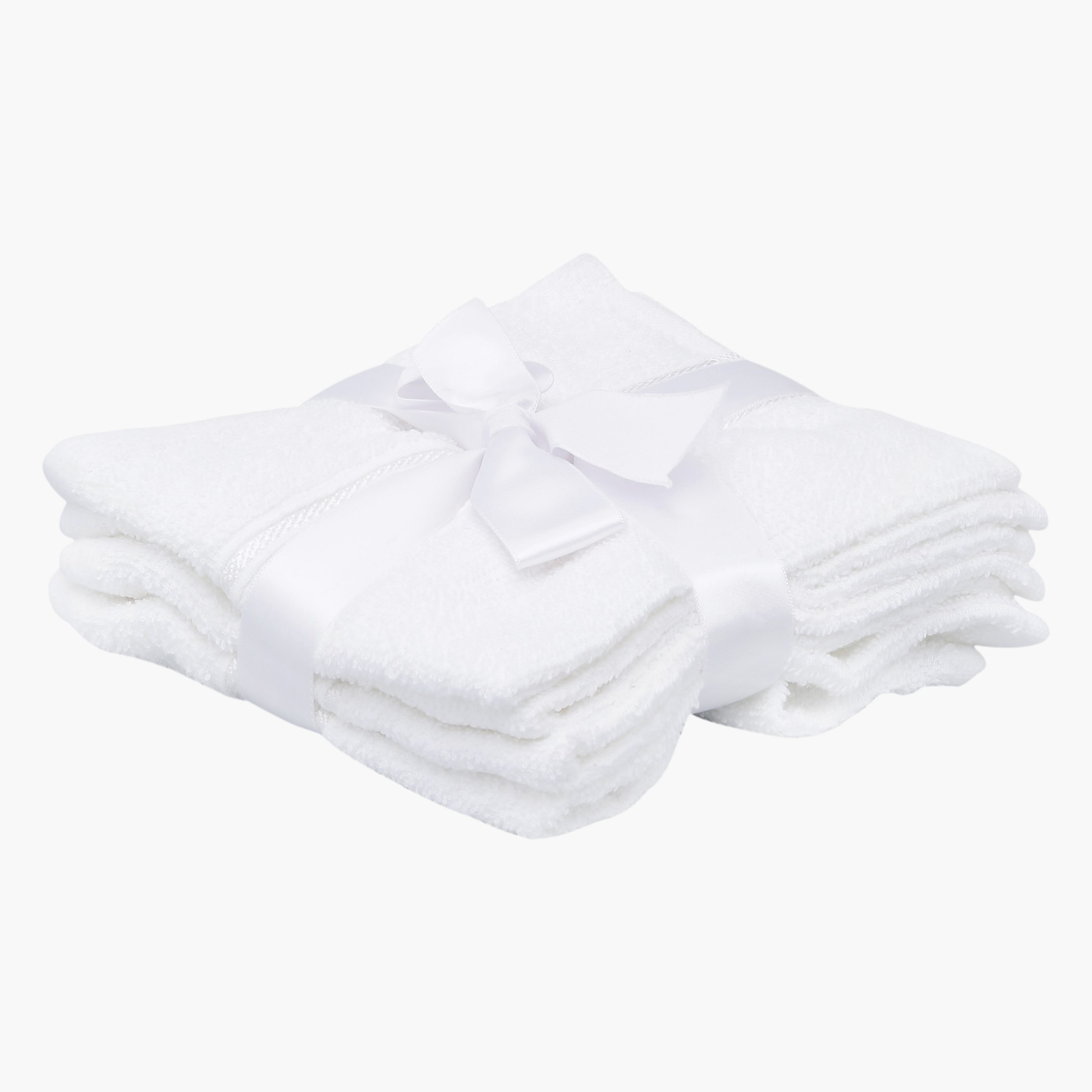 منشفة وجه مندوفة من إيسينشال - طقم من أربع قطع-hbxbathroom-bathroomtextiles-image-1