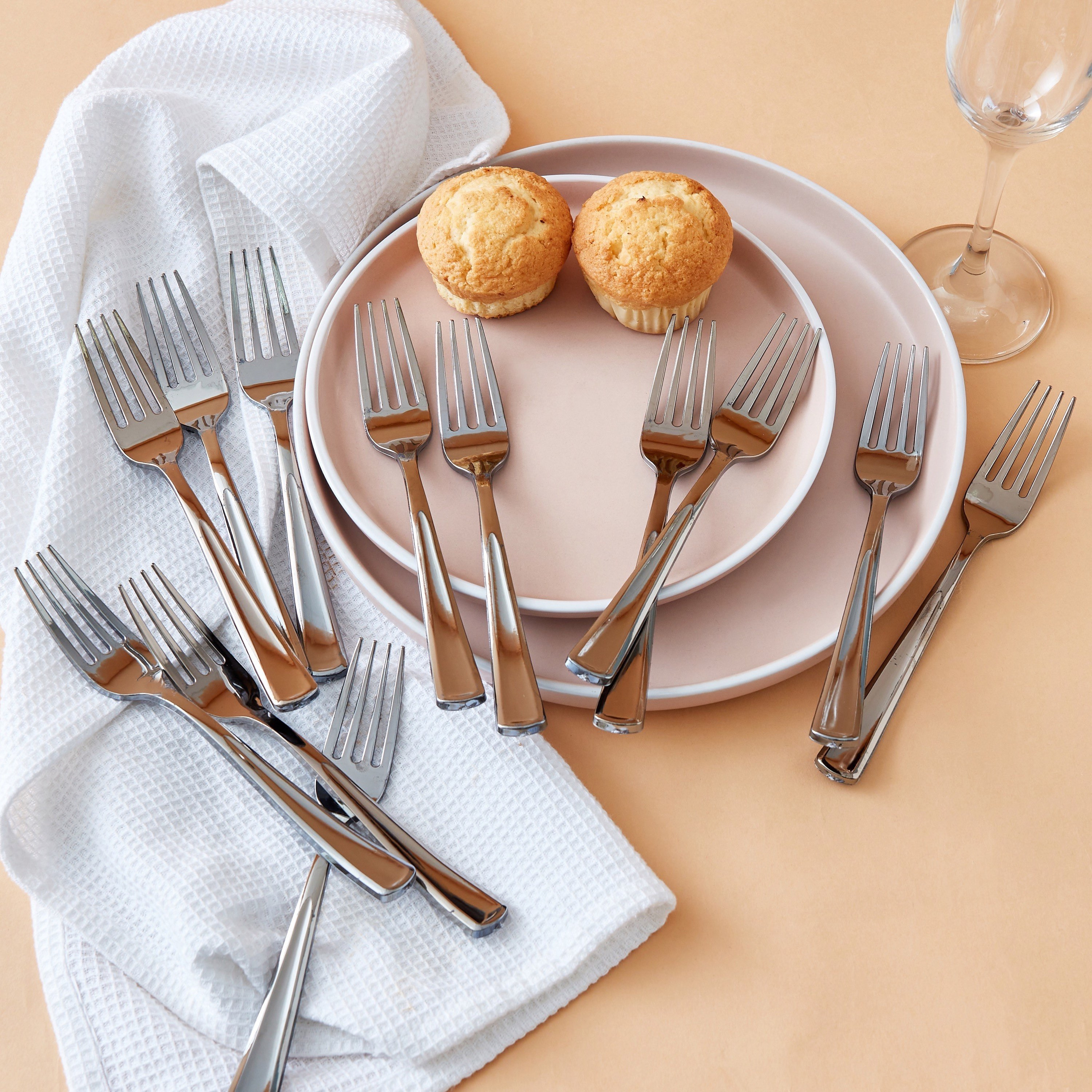 طقم شوك بلاستيك  - طقم من 12 قطعة-hbxhomeware-hbxkitchen-image-3