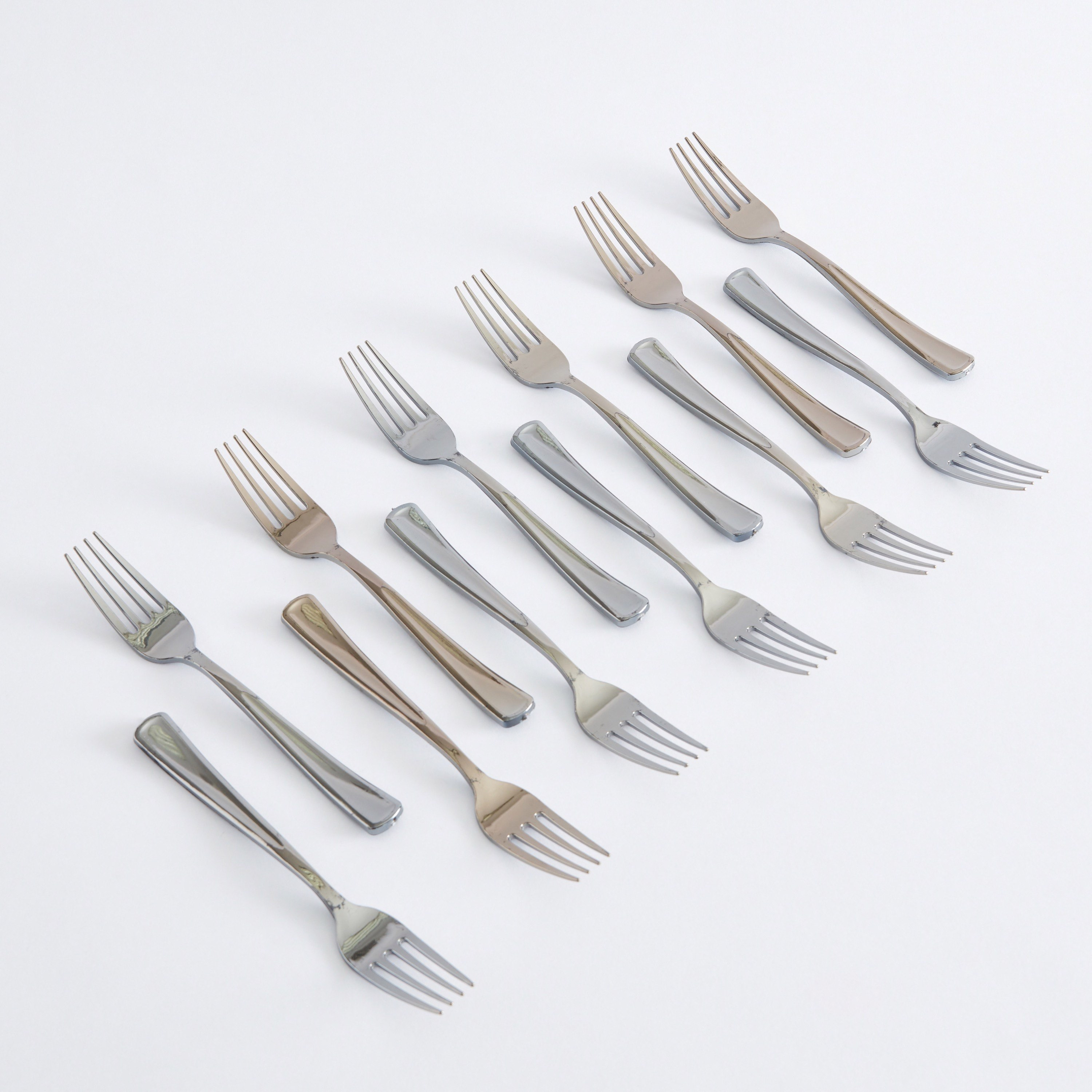 طقم شوك بلاستيك  - طقم من 12 قطعة-hbxhomeware-hbxkitchen-image-4