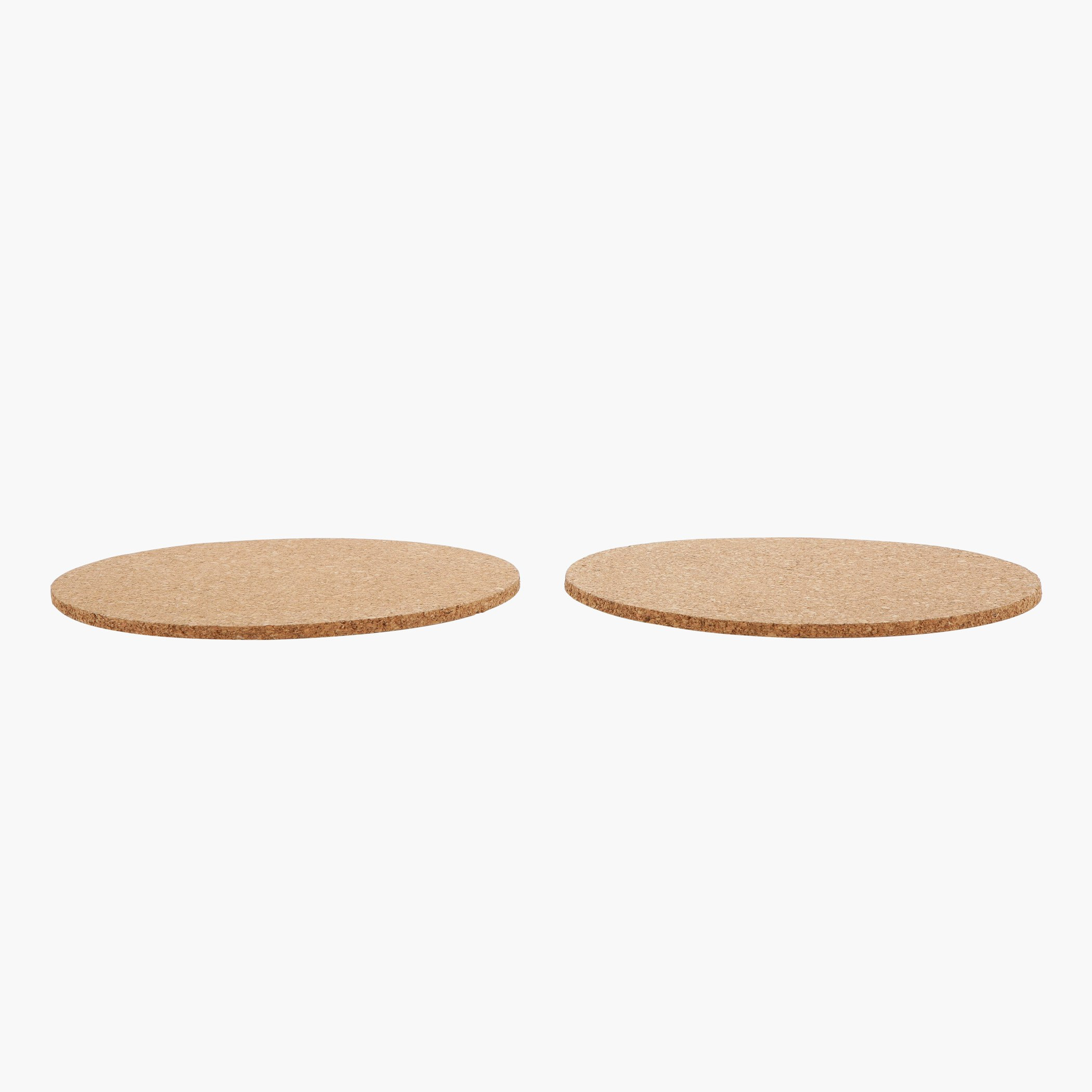 طقم واقيات أكواب فلين مستديرة -hbxdecorandfurnishings-homefurnishings-tablelinens-image-1