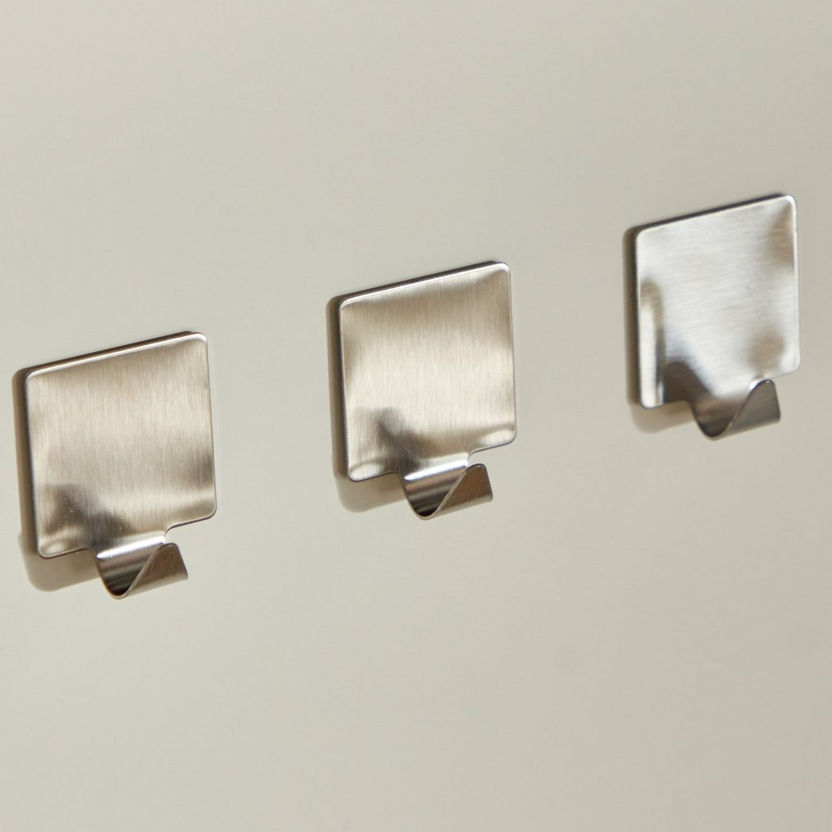 Self Adhesive Hook - Set of 5-Shower Caddies and Wall Hooks-image-2