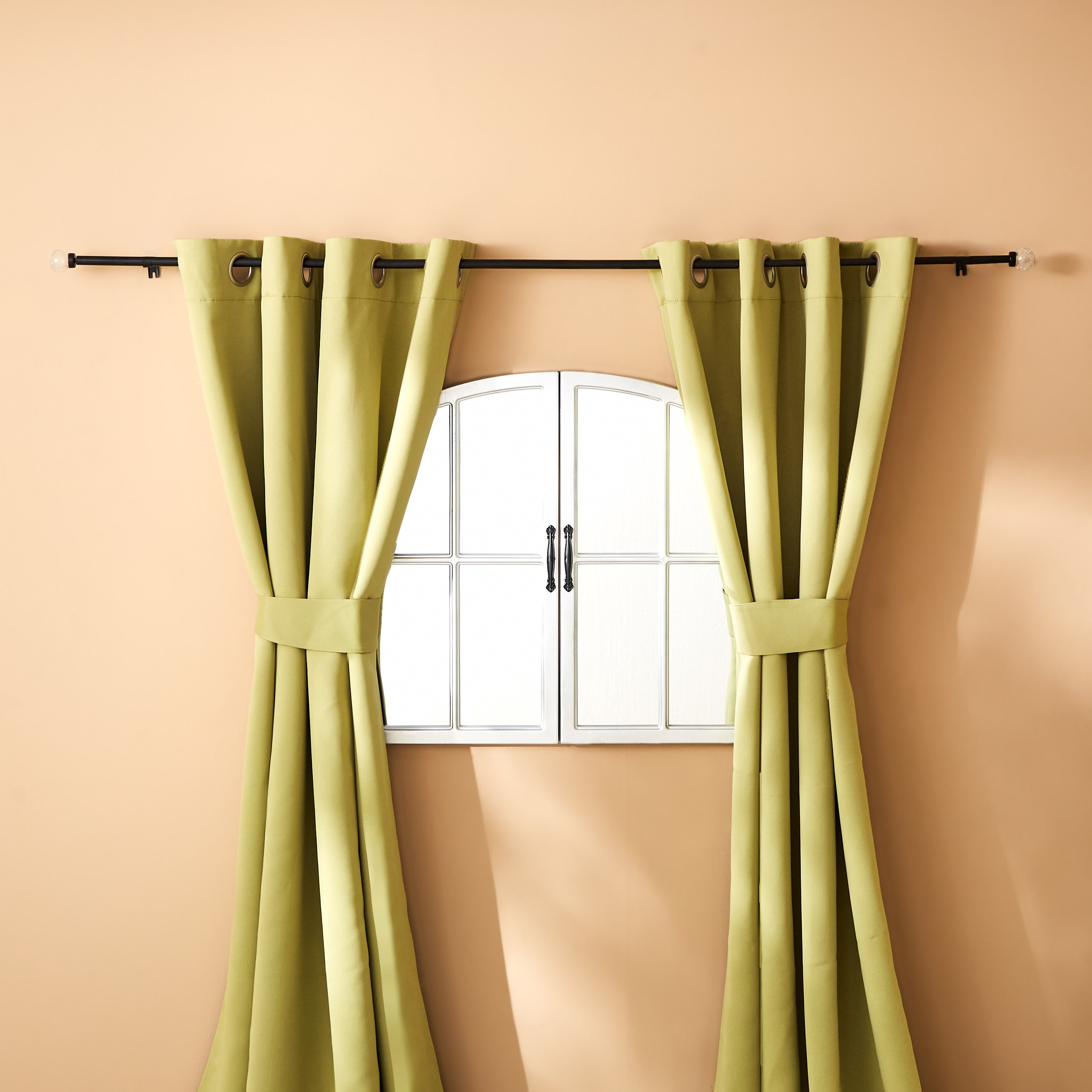 قضبان ستائر مطفية مع حامل من ألباين - 112-274 سم-hbxhomeware-hbxdecorandfurnishings-image-5