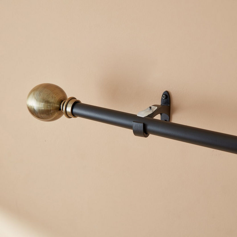 Gordo Matt Curtain Rod with Holder - 112-274 cm-Rods-image-2