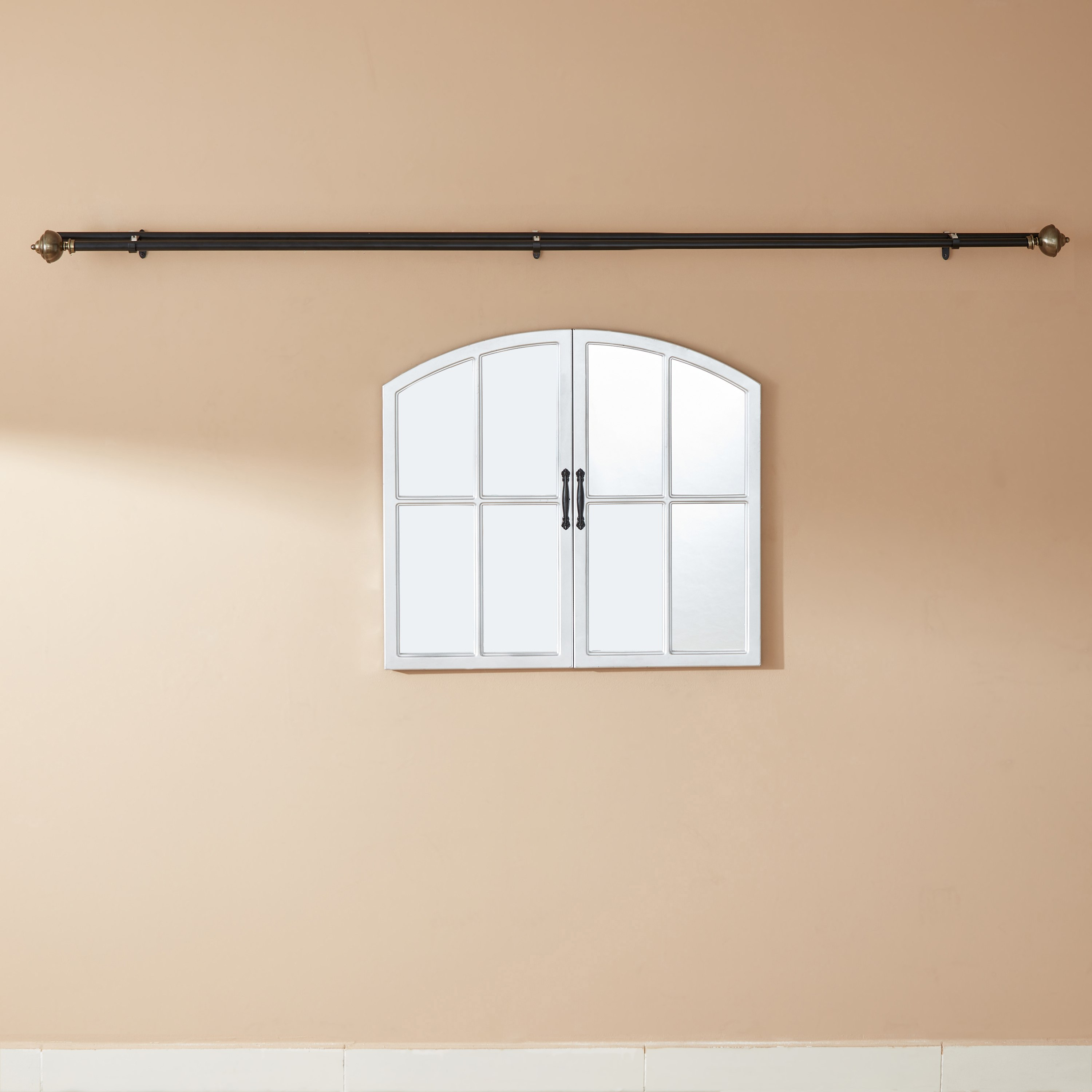 قضبان ستائر مزدوجة ومطفية مع حامل من هيل - 112-274 سم-hbxhomeware-hbxdecorandfurnishings-image-1