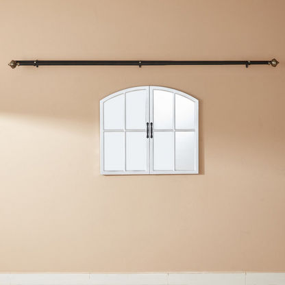 Hale Matt Double Curtain Rod with Holder - 112-274 cm