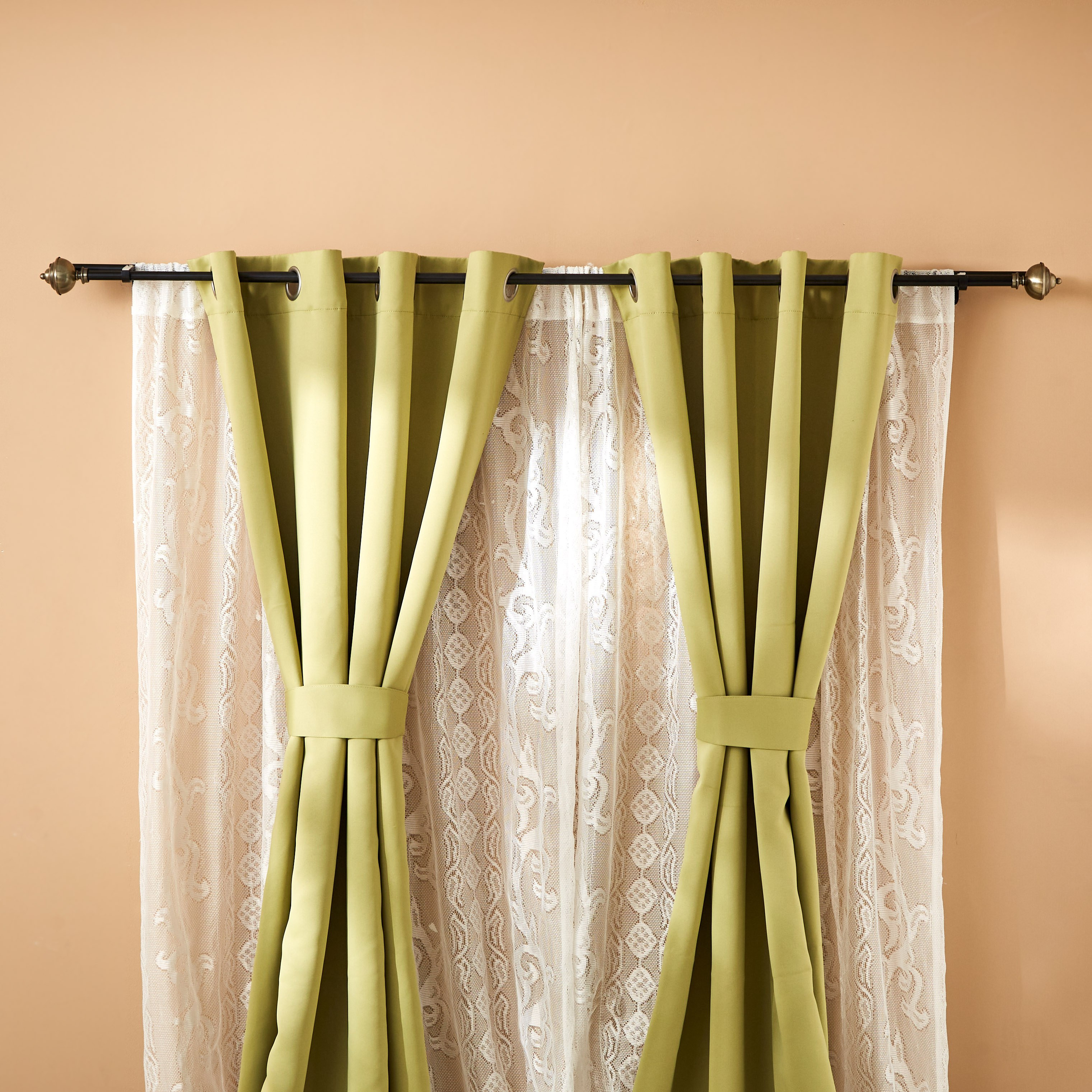 قضبان ستائر مطفية مزدوجة مع حامل من هيل - 132-365 سم-hbxhomeware-hbxdecorandfurnishings-image-5
