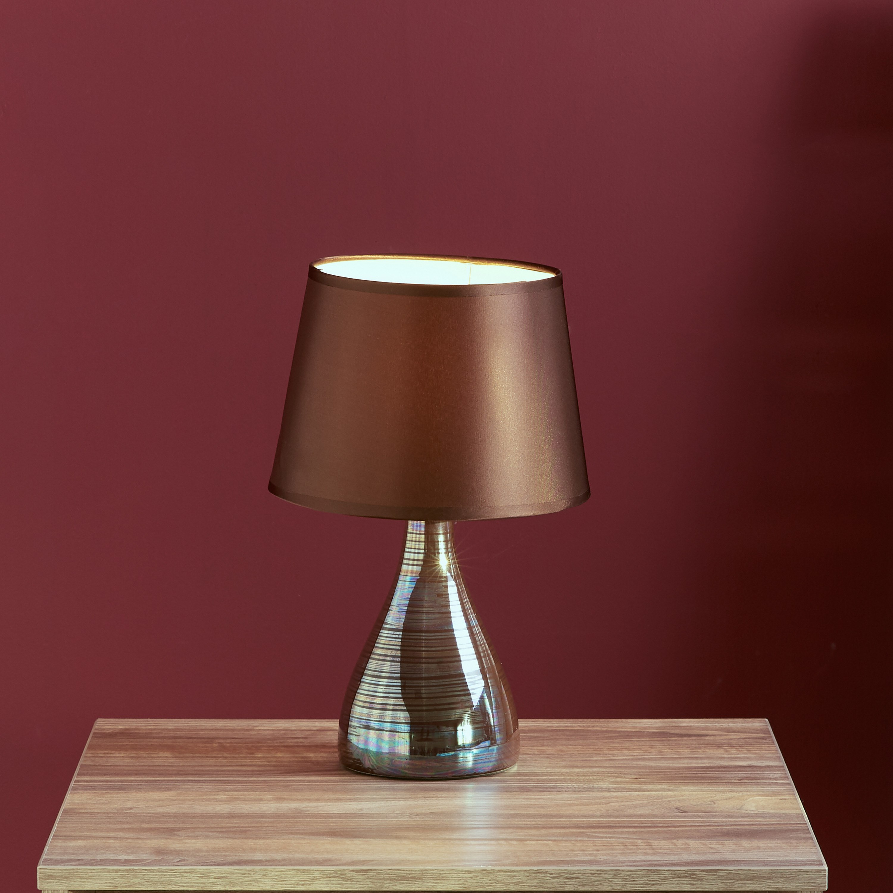 مصباح طاولة سيراميك من كلارا - 21x21x33 سم-hbxlivingroom-lighting-tablelamps-image-2
