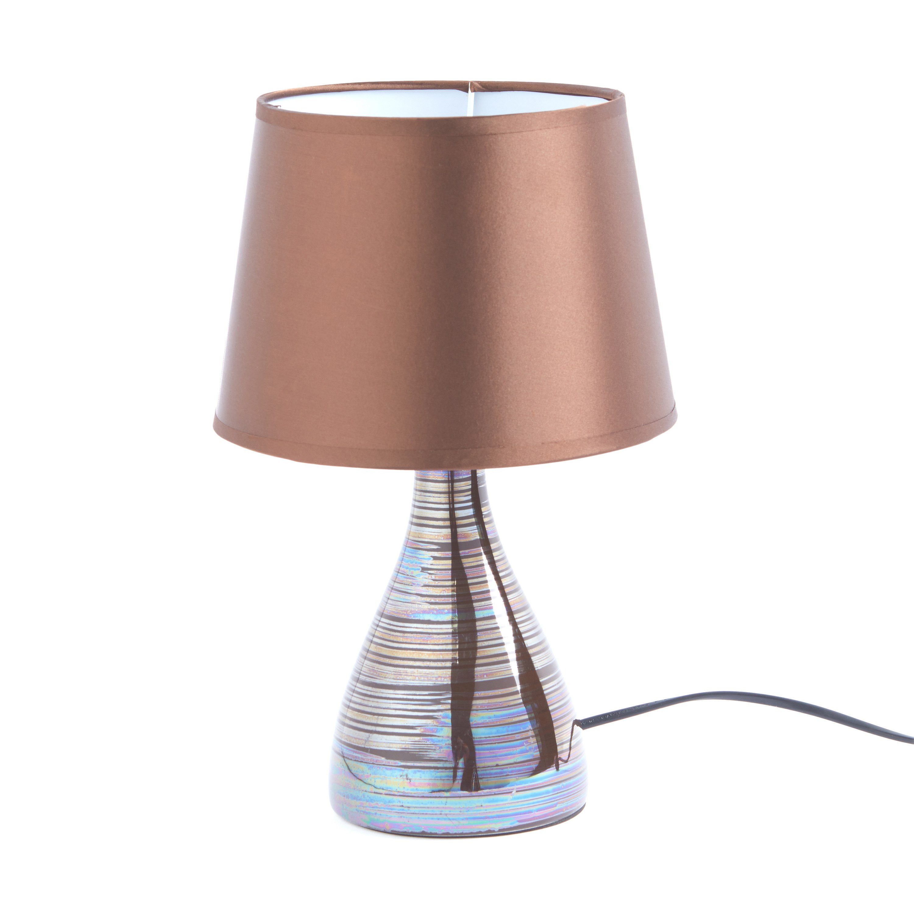 مصباح طاولة سيراميك من كلارا - 21x21x33 سم-hbxlivingroom-lighting-tablelamps-image-5