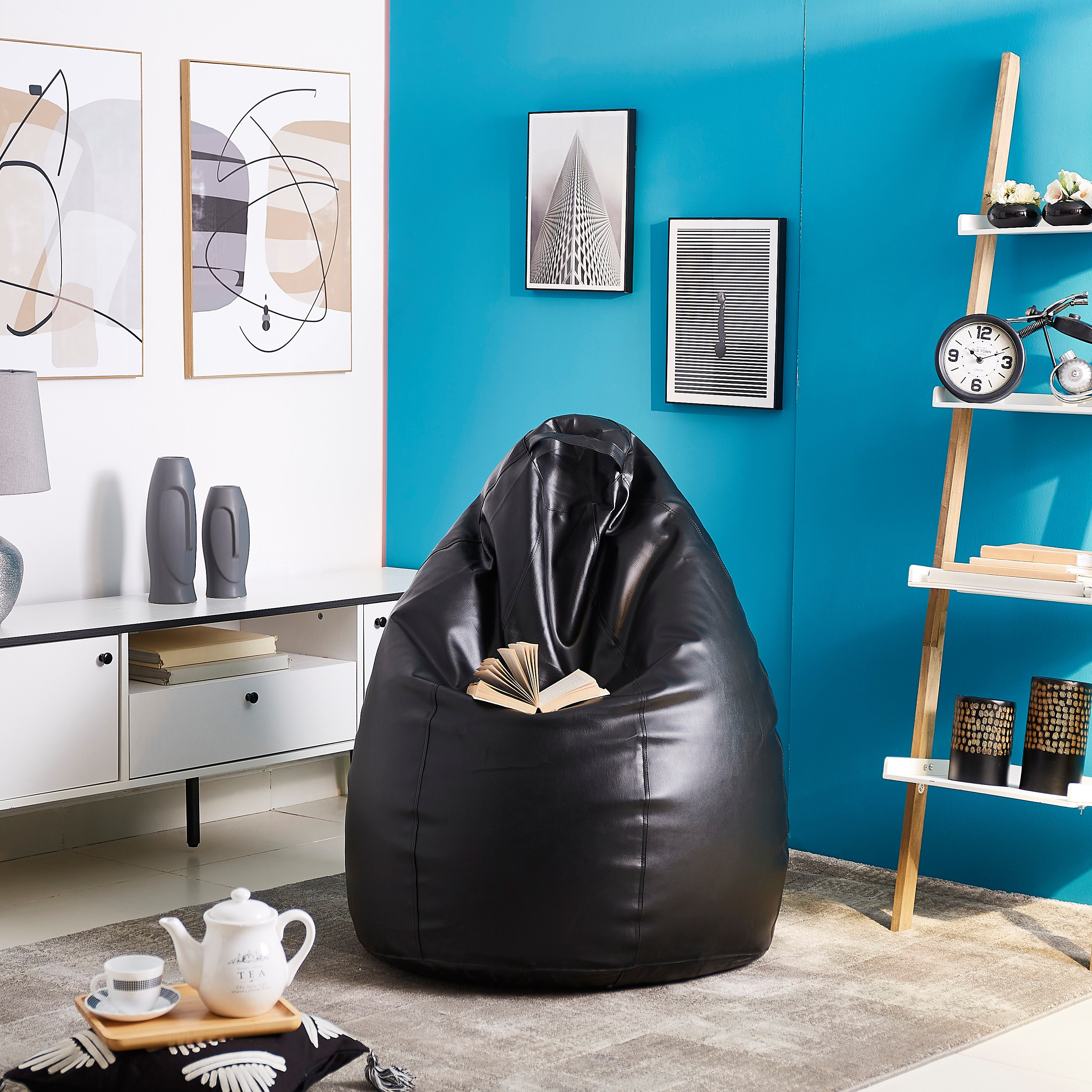 كرسي محشو بالكريات كبير من أستون - 110  سم-hbxfurniture-kidsroom-kidsbeanbags-image-5