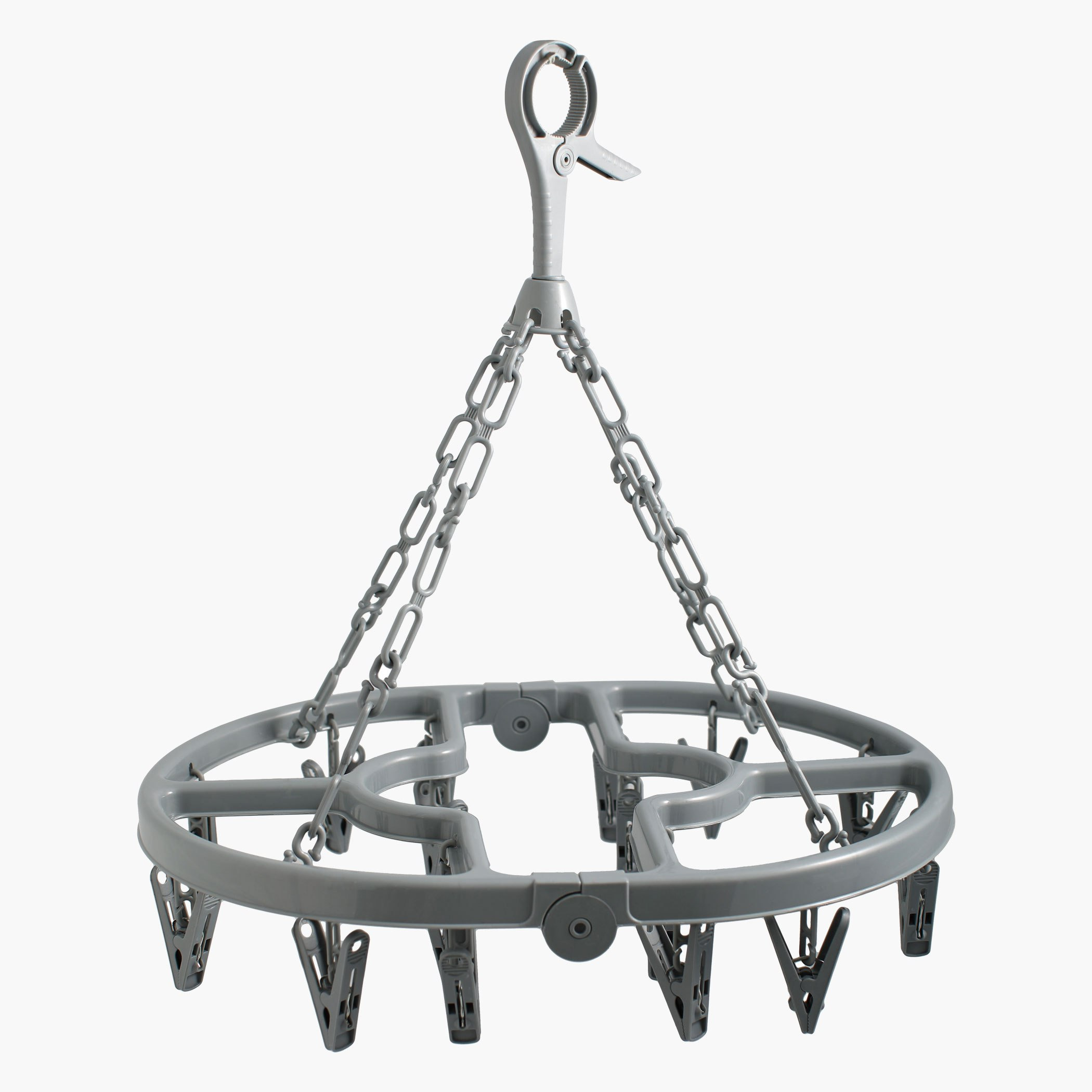 علّاقة مع 16 مشبك غسيل سويفت-hbxhomeware-bathandlaundry-clothesdryingracks-image-1