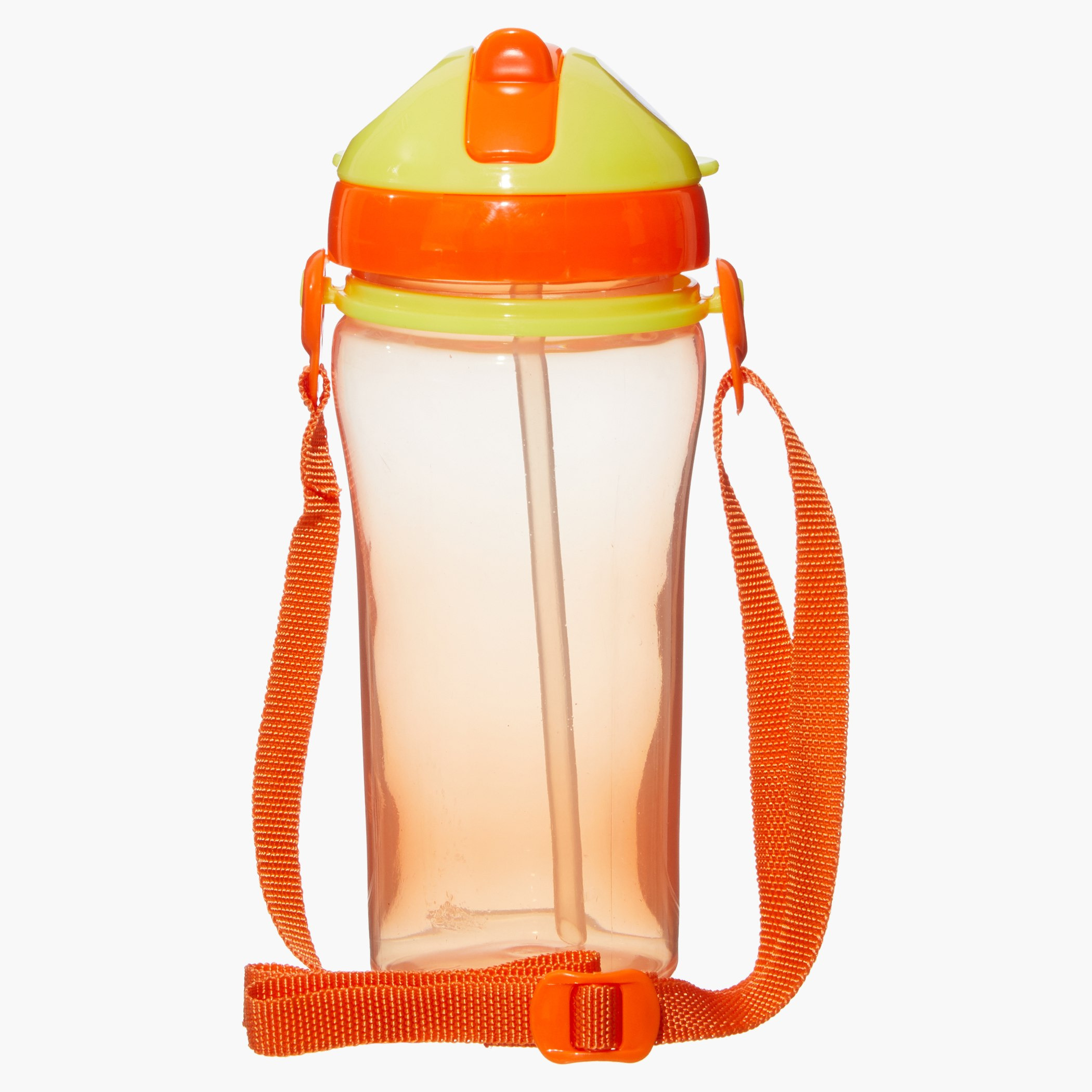 قارورة مياه بقشّة وحمالة قابلة للتعديل وطبعات - 500 مل-hbxhomeware-hbxkidsandyouth-image-1