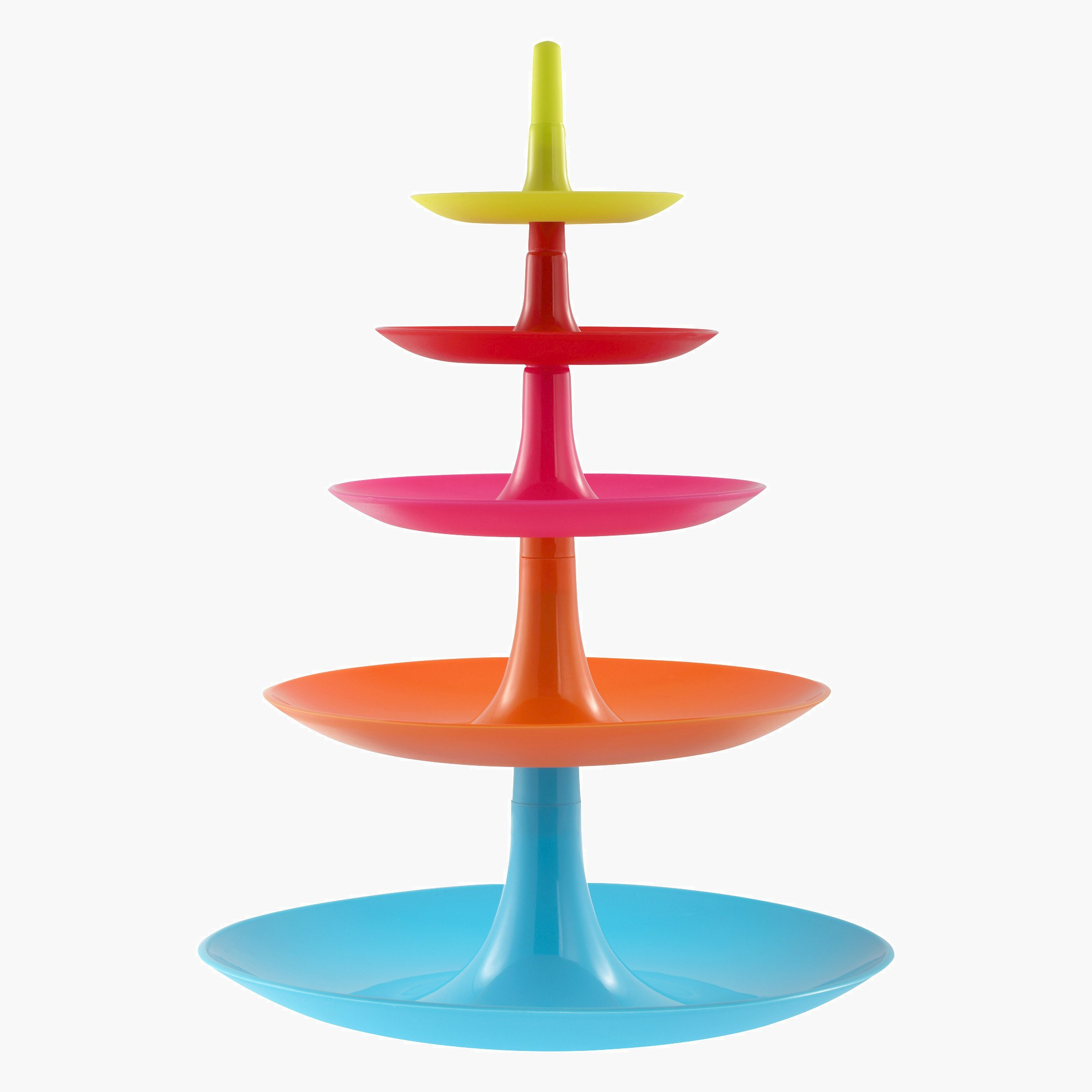حامل كيك من خمس طبقات كورال - 28 سم-hbxdecorandfurnishings-tabletop-serveware-image-2