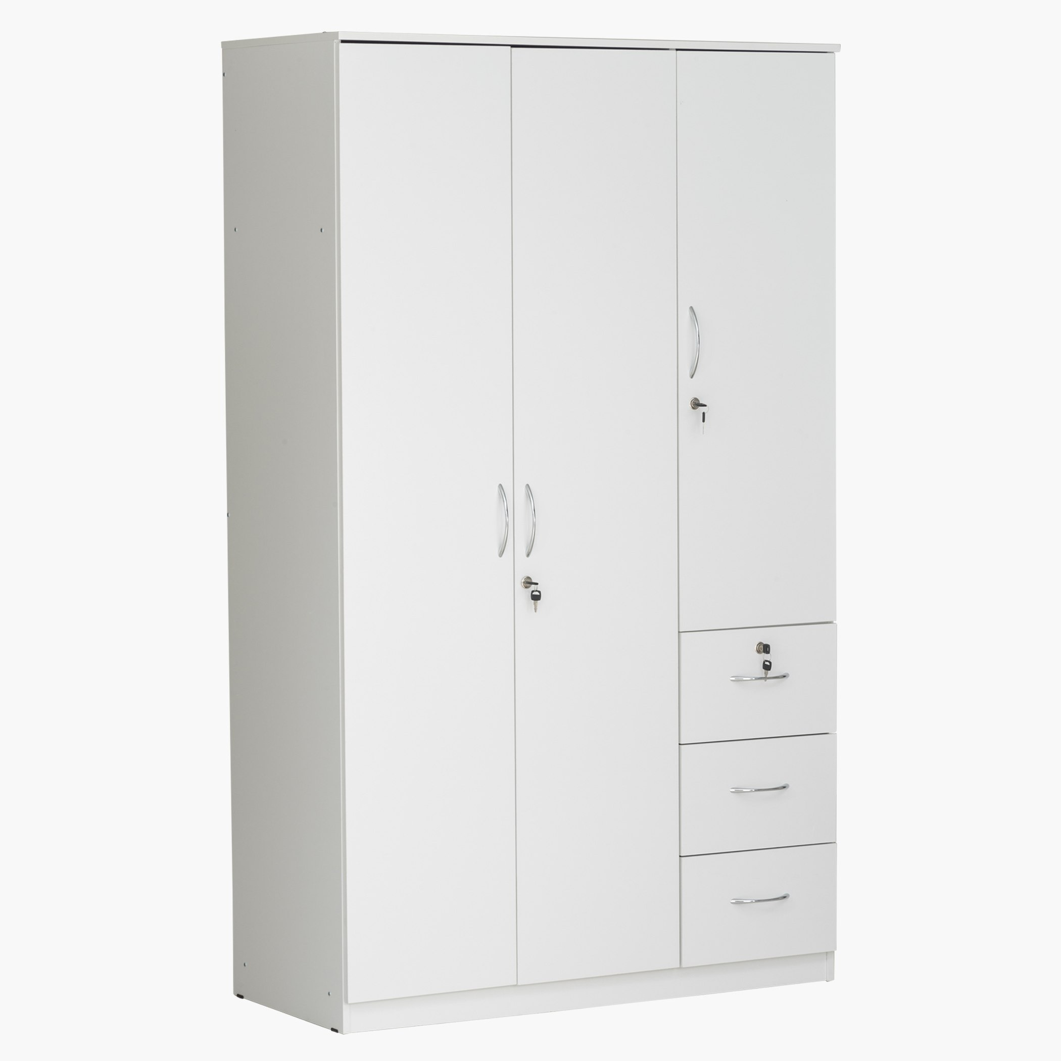 Decofurn white deals wardrobe