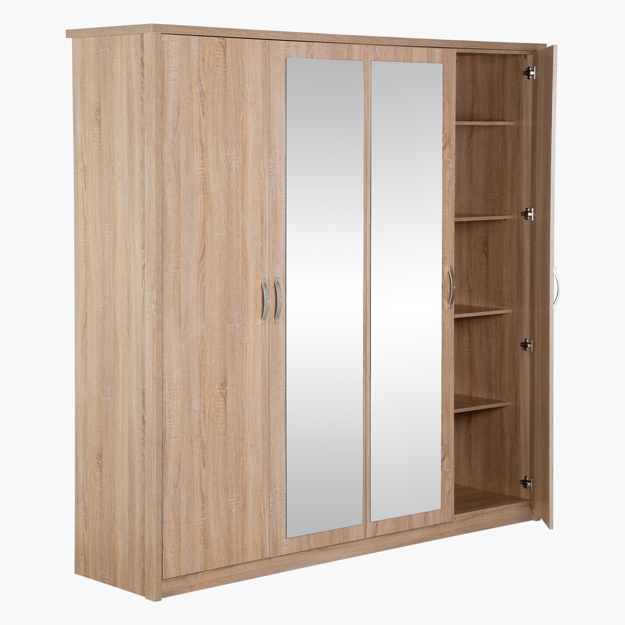 خزانة بأربعة أبواب مع مرآتين كوستاجات-hbxfurniture-wardrobes-image-2