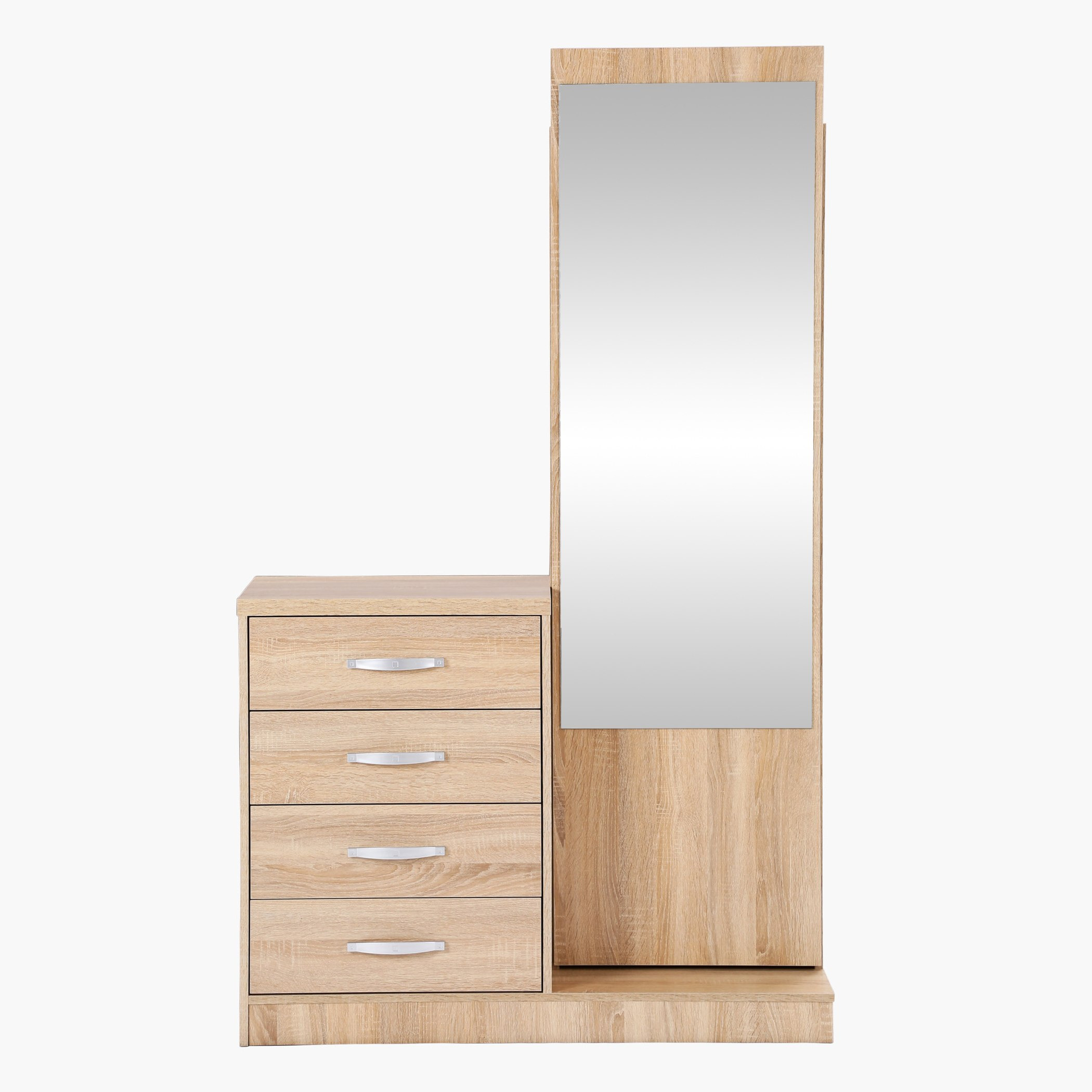 طاولة تزيين بأربعة أدراج مع مرآة من نوفي-hbxfurniture-bedroom-dressersandmirrors-image-3