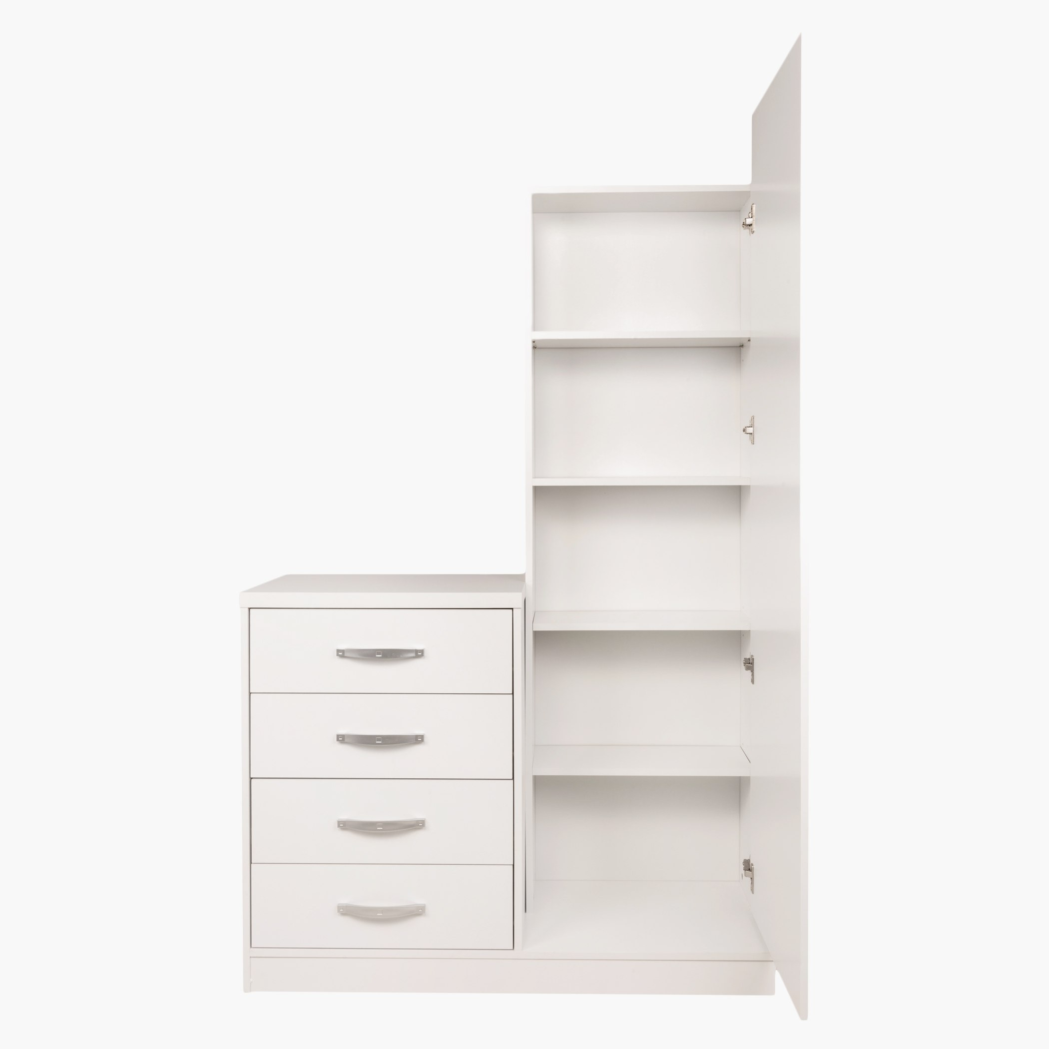 طاولة تزيين بأربعة أدراج مع مرآة من نوفي-hbxfurniture-bedroom-dressersandmirrors-image-4