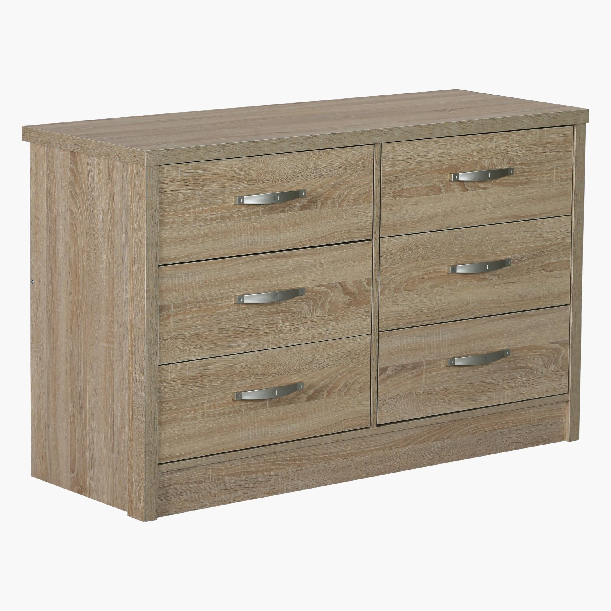 طاولة تزيين كبيرة 6 أدراج دون مرآة من كوستاجات-hbxfurniture-bedroom-dressersandmirrors-image-1