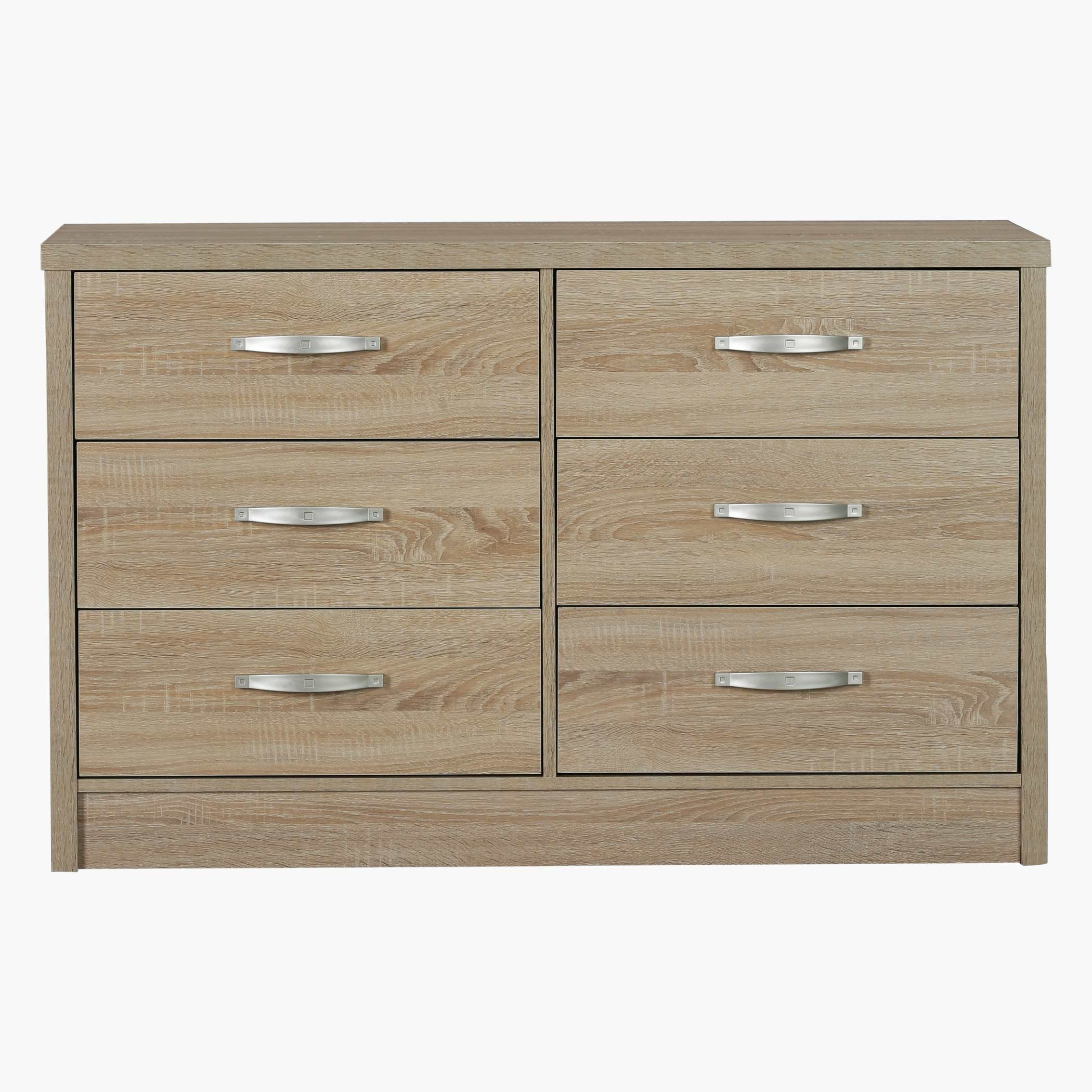 طاولة تزيين كبيرة 6 أدراج دون مرآة من كوستاجات-hbxfurniture-bedroom-dressersandmirrors-image-2