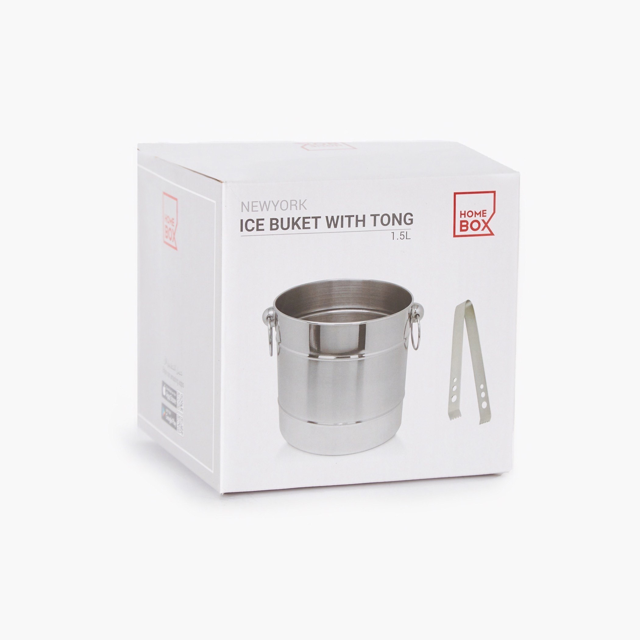 Newyork Ice Bucket with Ice Tong - 1.5 L-hbxhomeware-diningandtabletop-baraccessories-image-6