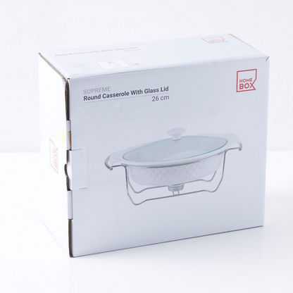 Supreme Round Casserole with Lid - 26 cms