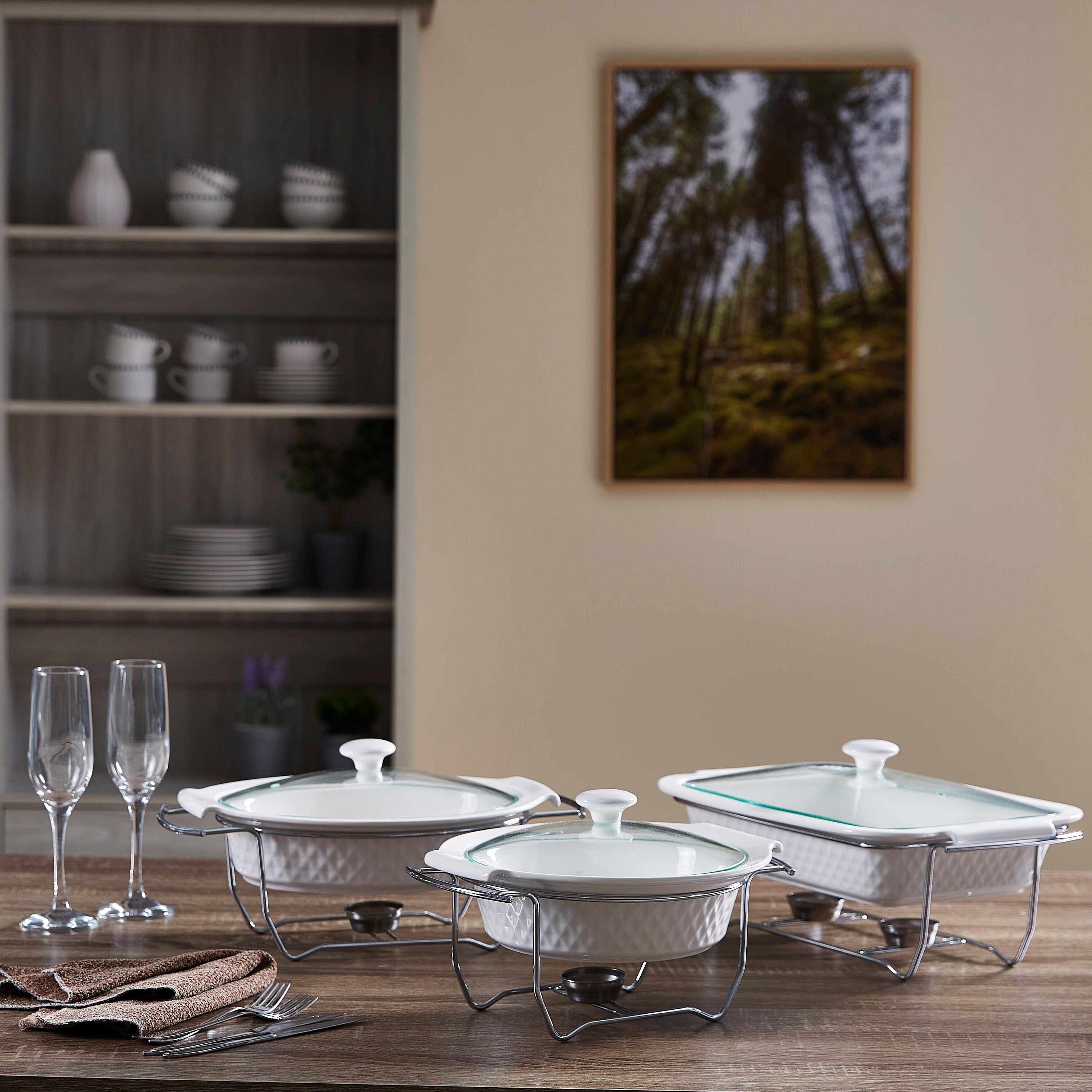 وعاء بيضاوي بغطاء من سوبريم - 25 سم-hbxdecorandfurnishings-tabletop-serveware-image-4