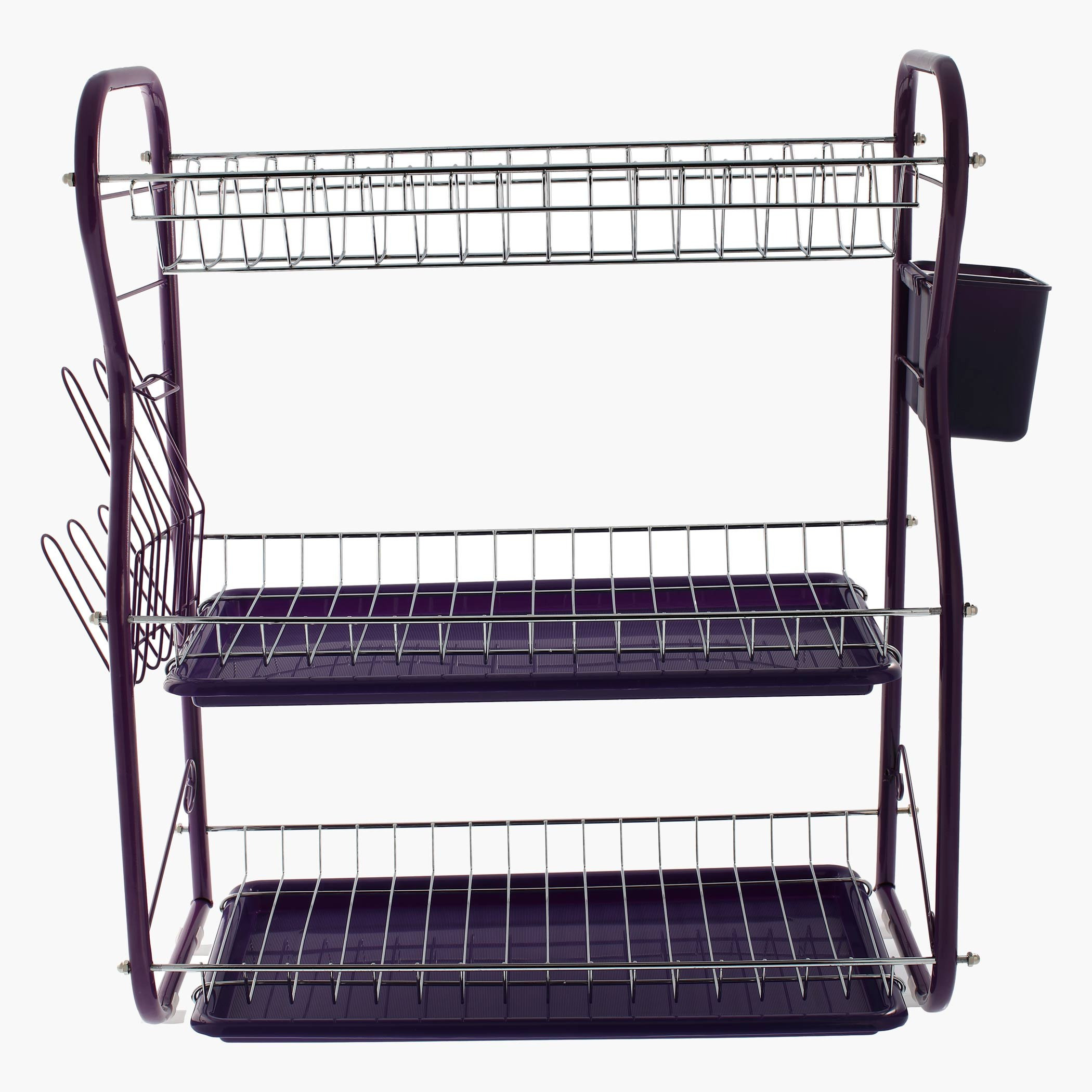 أرفف صحون بثلاث طوابق مع علب وصينيتين-hbxhomeware-hbxkitchen-image-2