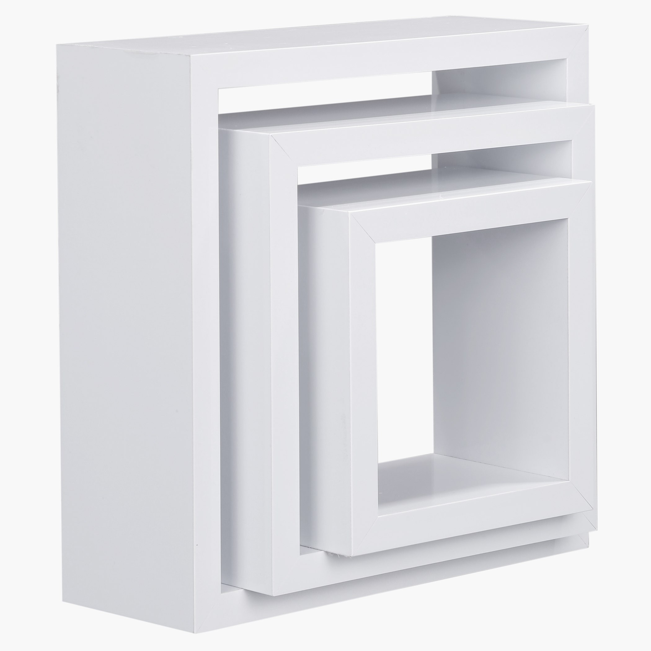 رفوف بتصميم مكعب من نيكول - طقم من ثلاثة قطع-hbxfurniture-mediaunitsandstorage-wallshelves-image-1