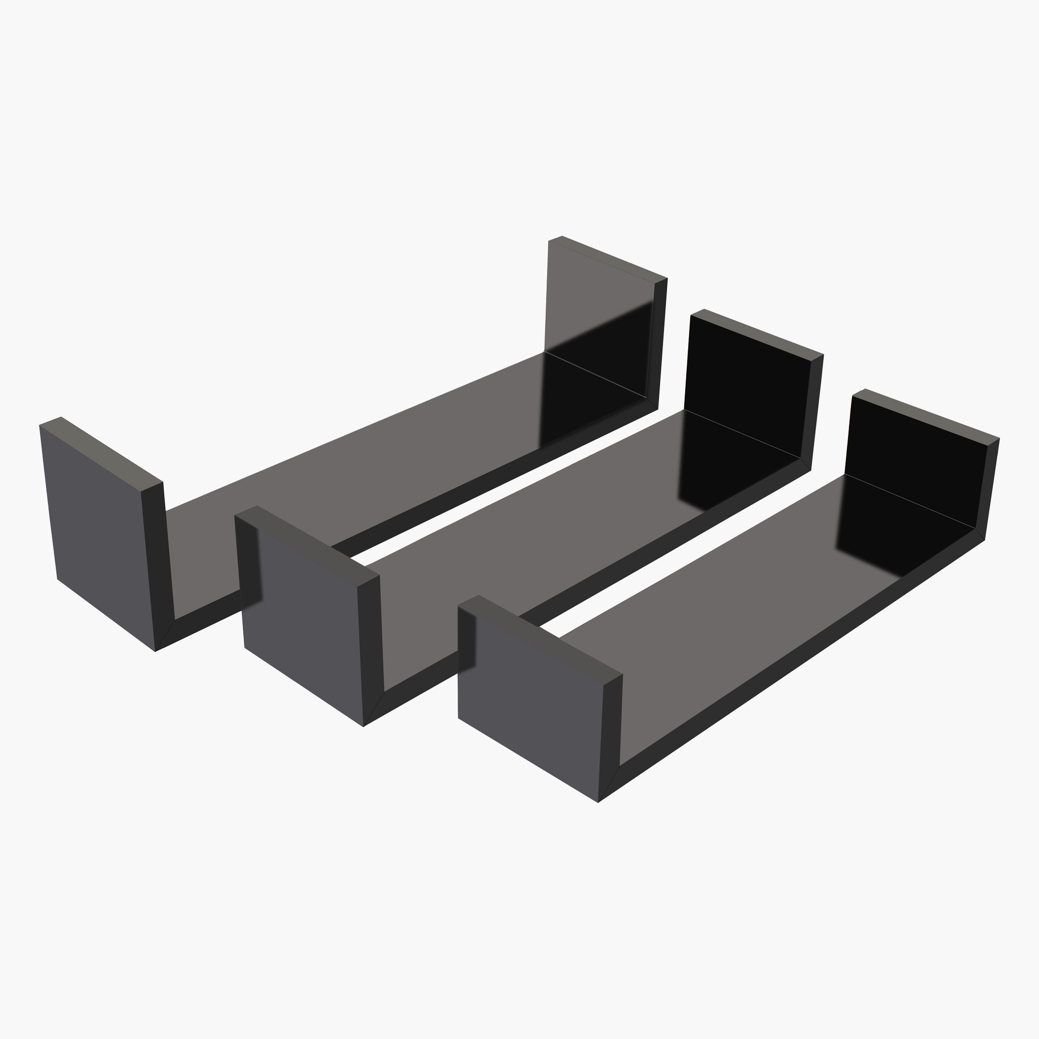 مجموعة رفوف متدرجة من نيكول - مجموعة من ثلاثة قطع-hbxfurniture-mediaunitsandstorage-wallshelves-image-3
