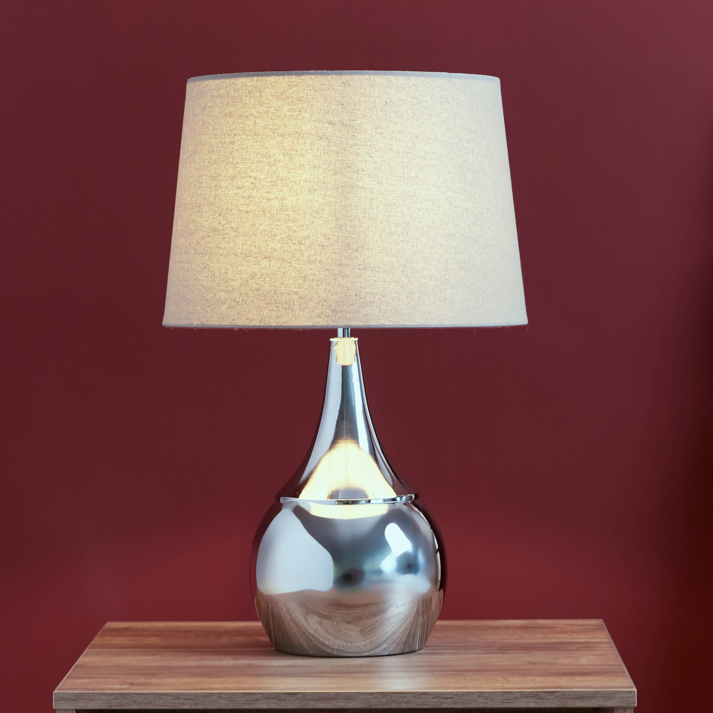 مصباح طاولة معدن كروم من أنتارك - 53 سم-hbxlivingroom-lighting-tablelamps-image-2