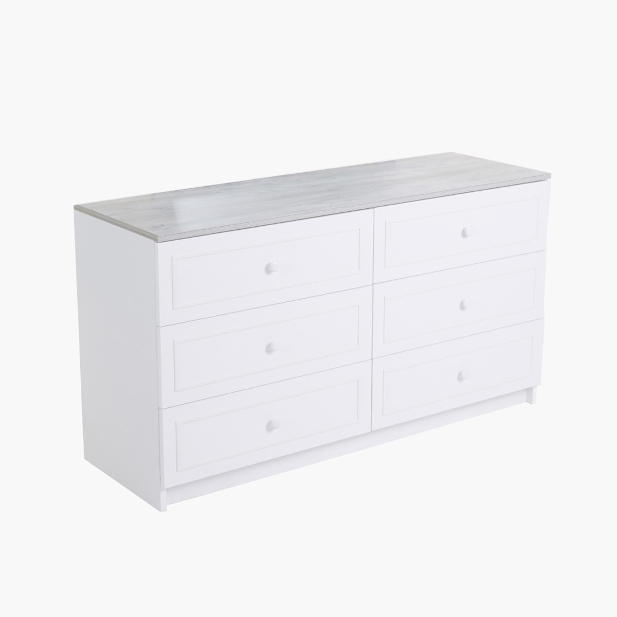 طاولة تزيين كبيرة بستة أدراج وبدون مرآة من أوليفو-hbxfurniture-bedroom-dressersandmirrors-image-2