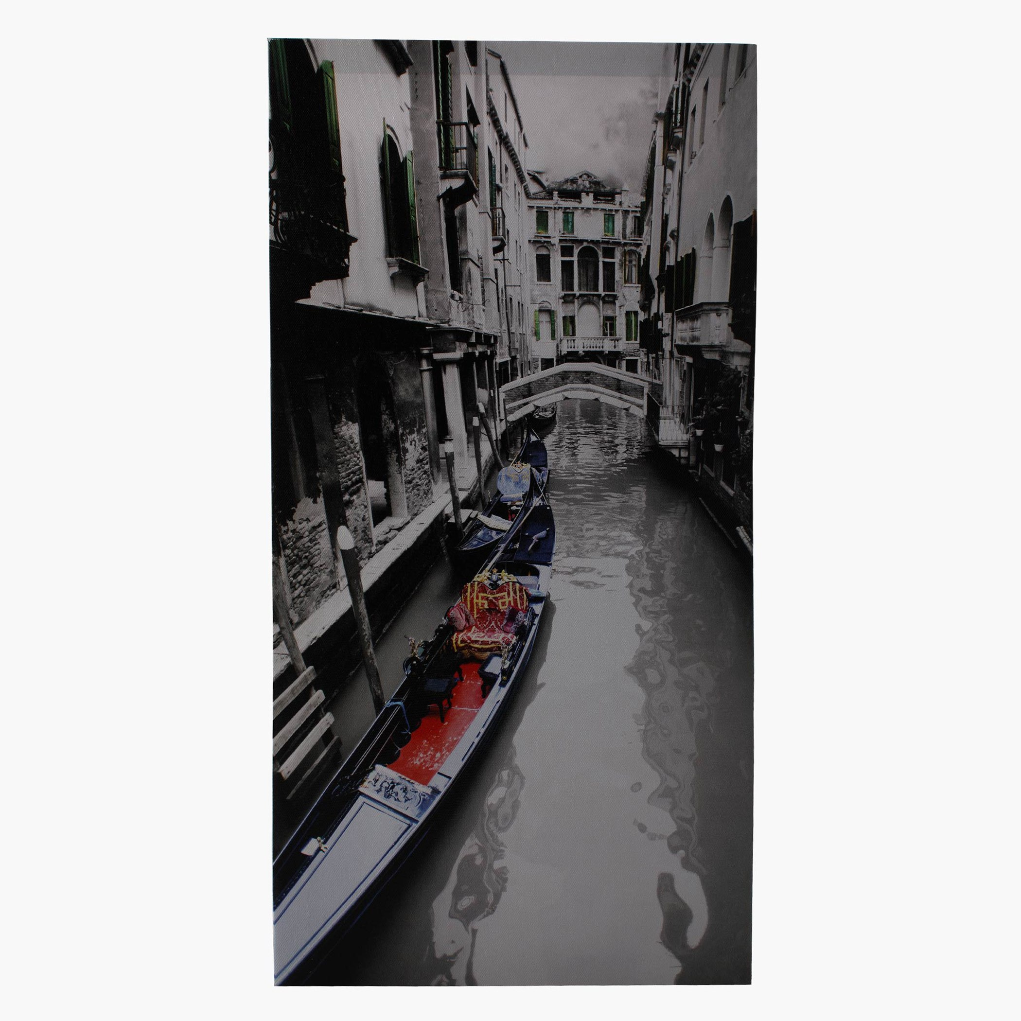 لوحة بإطار بصورة قارب-hbxlivingroom-walldecor-wallart-image-1