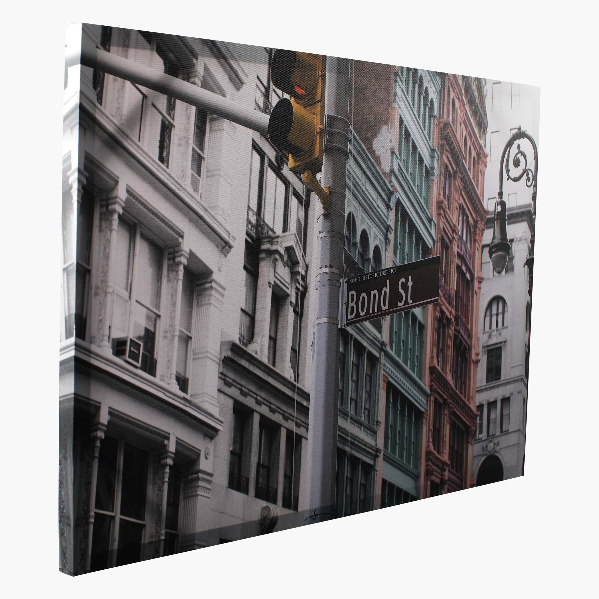 لوحة بإطار بتصميم شارع بوند-hbxlivingroom-walldecor-wallart-image-2
