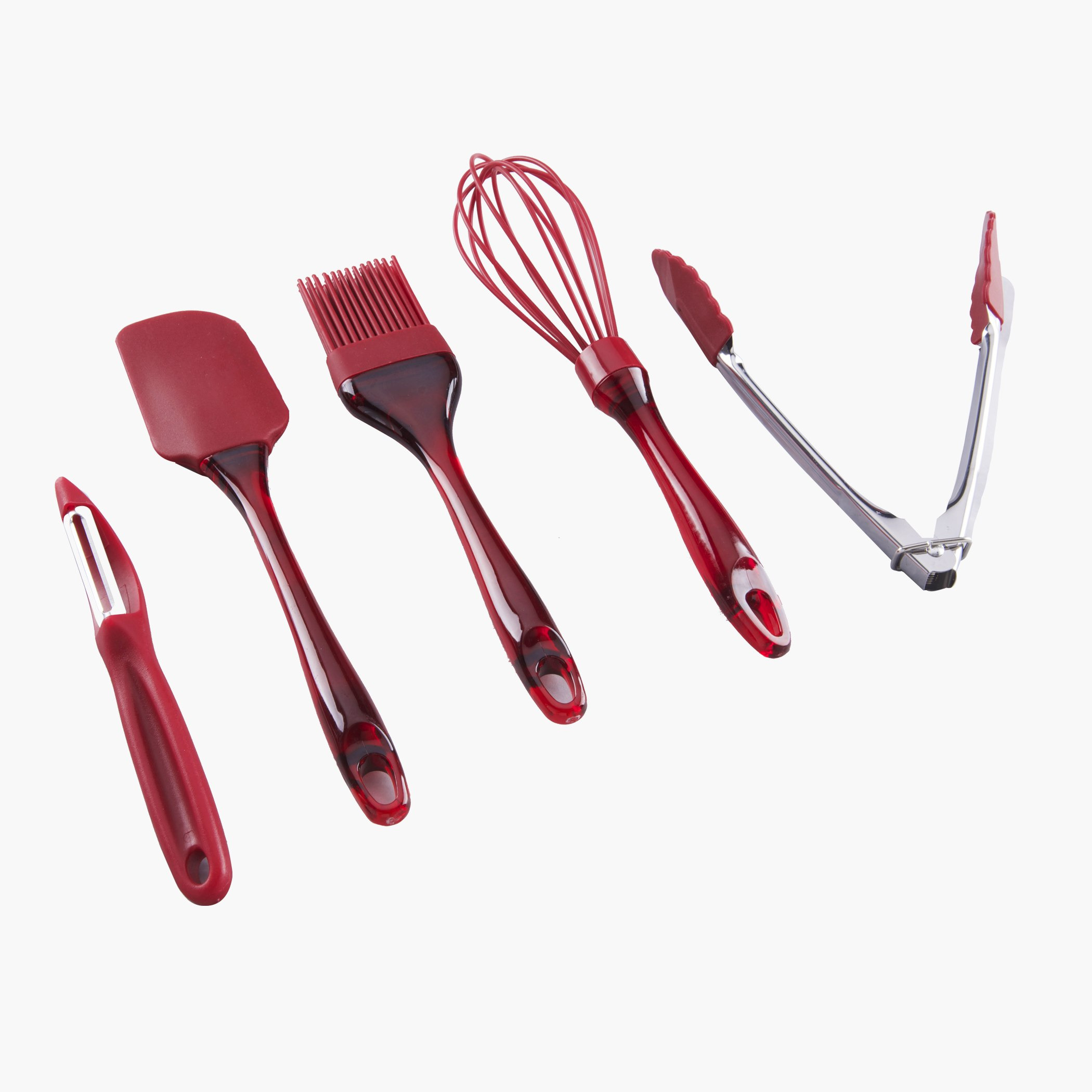 طقم أدوات المطبخ من سيليكا - خمس قطع-hbxkitchen-bakeware-image-2