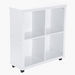Costagat 4 Cube Divider with Swivel Wheels-Book Cases-thumbnailMobile-0