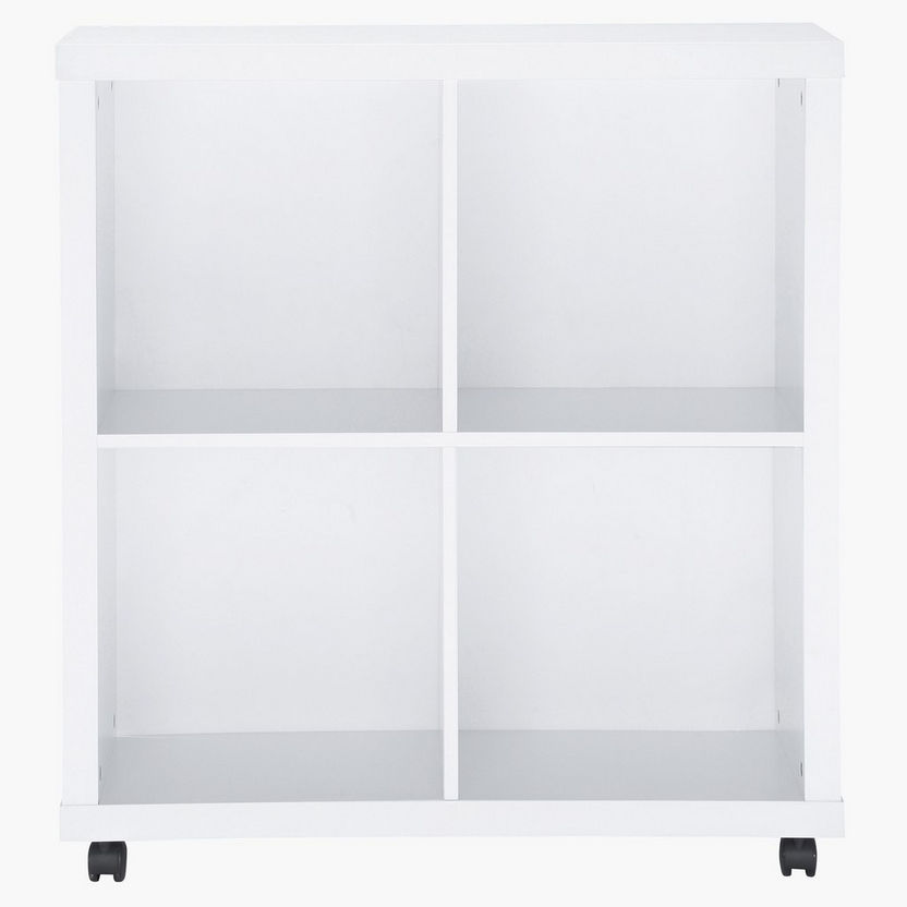Costagat 4 Cube Divider with Swivel Wheels-Book Cases-image-1
