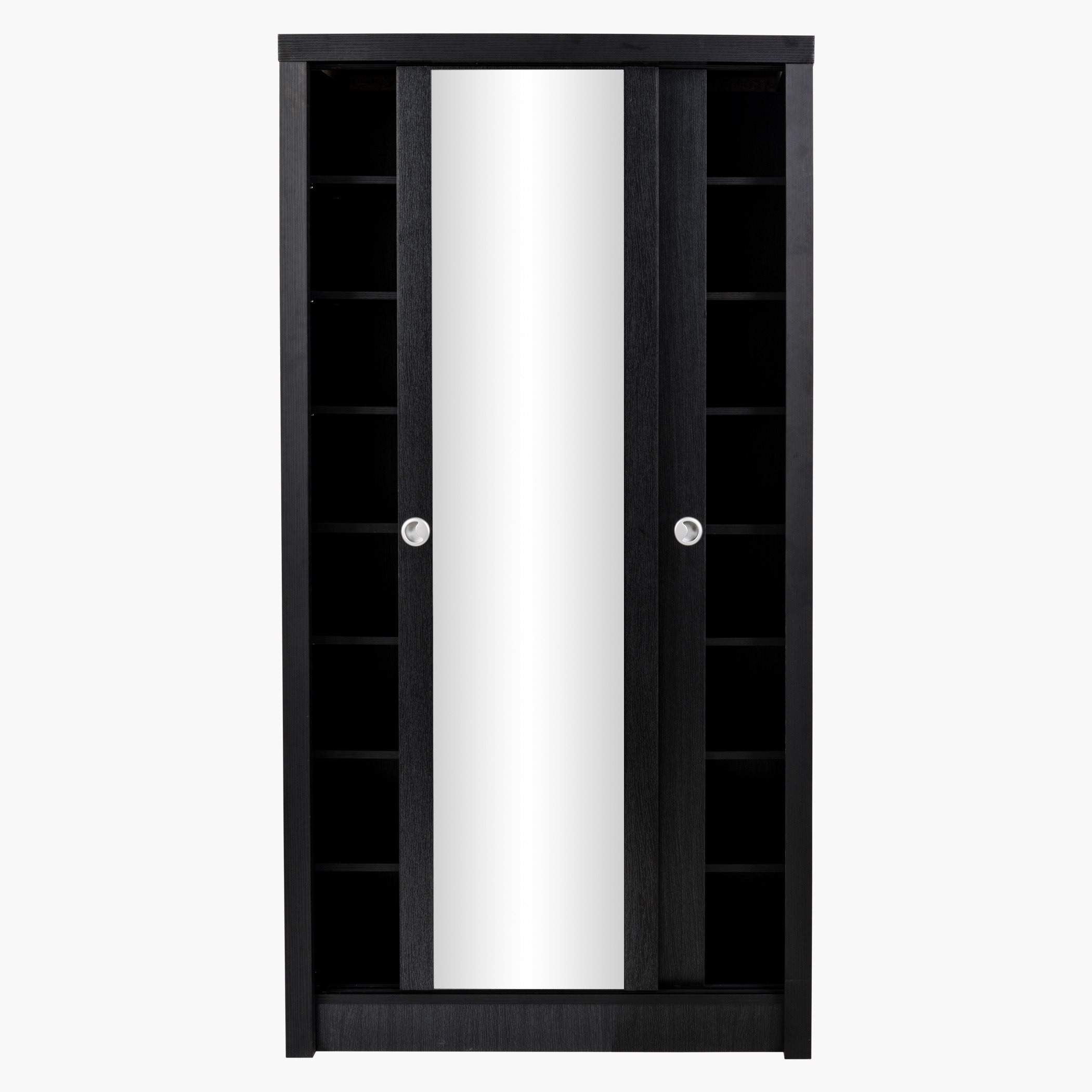Great Sliding Door Shoe Cabinet with Mirror-hbxbedroom-shoecabinetsandracks-image-4