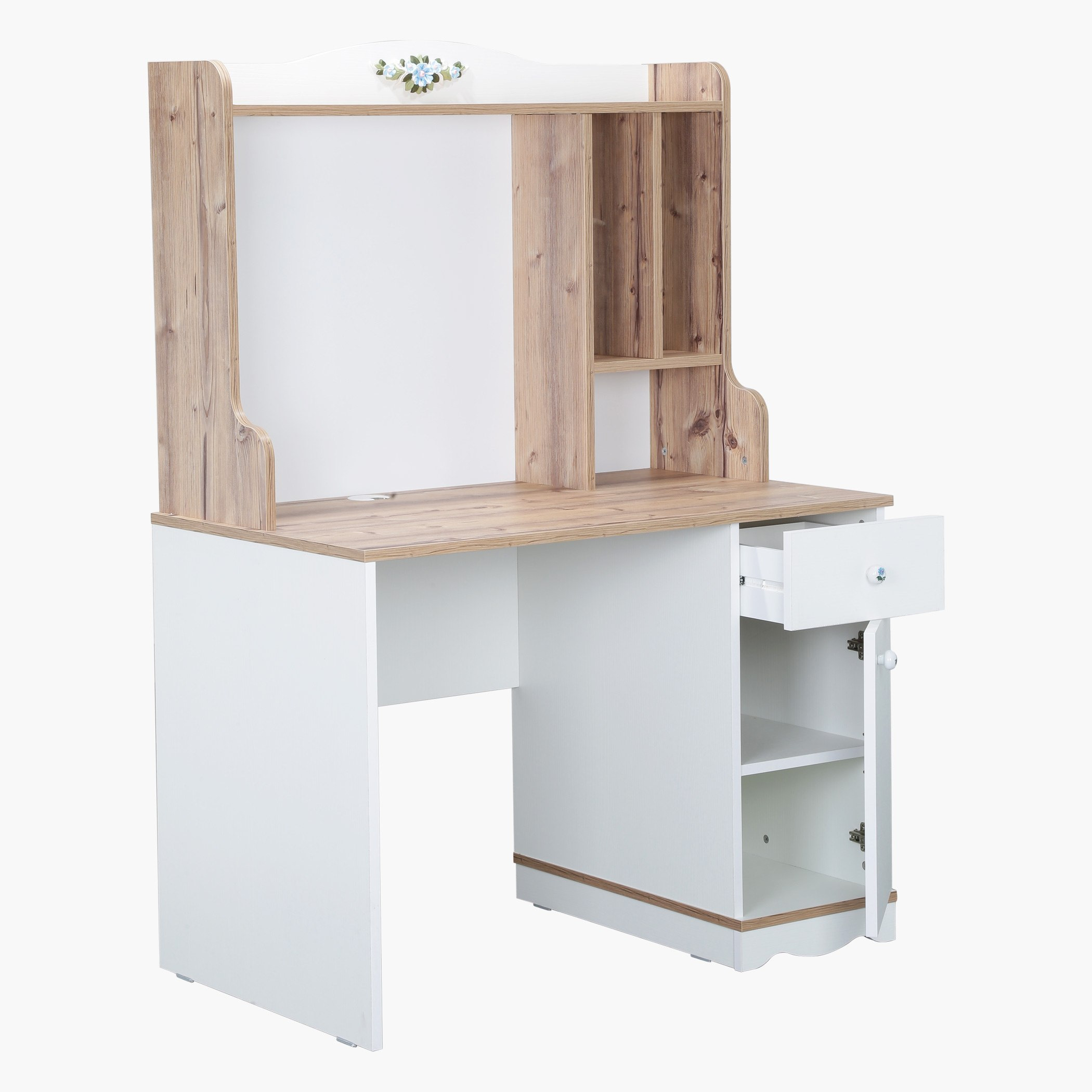 Camellia Study Desk with Hutch-hbxfurniture-office-desks-image-2