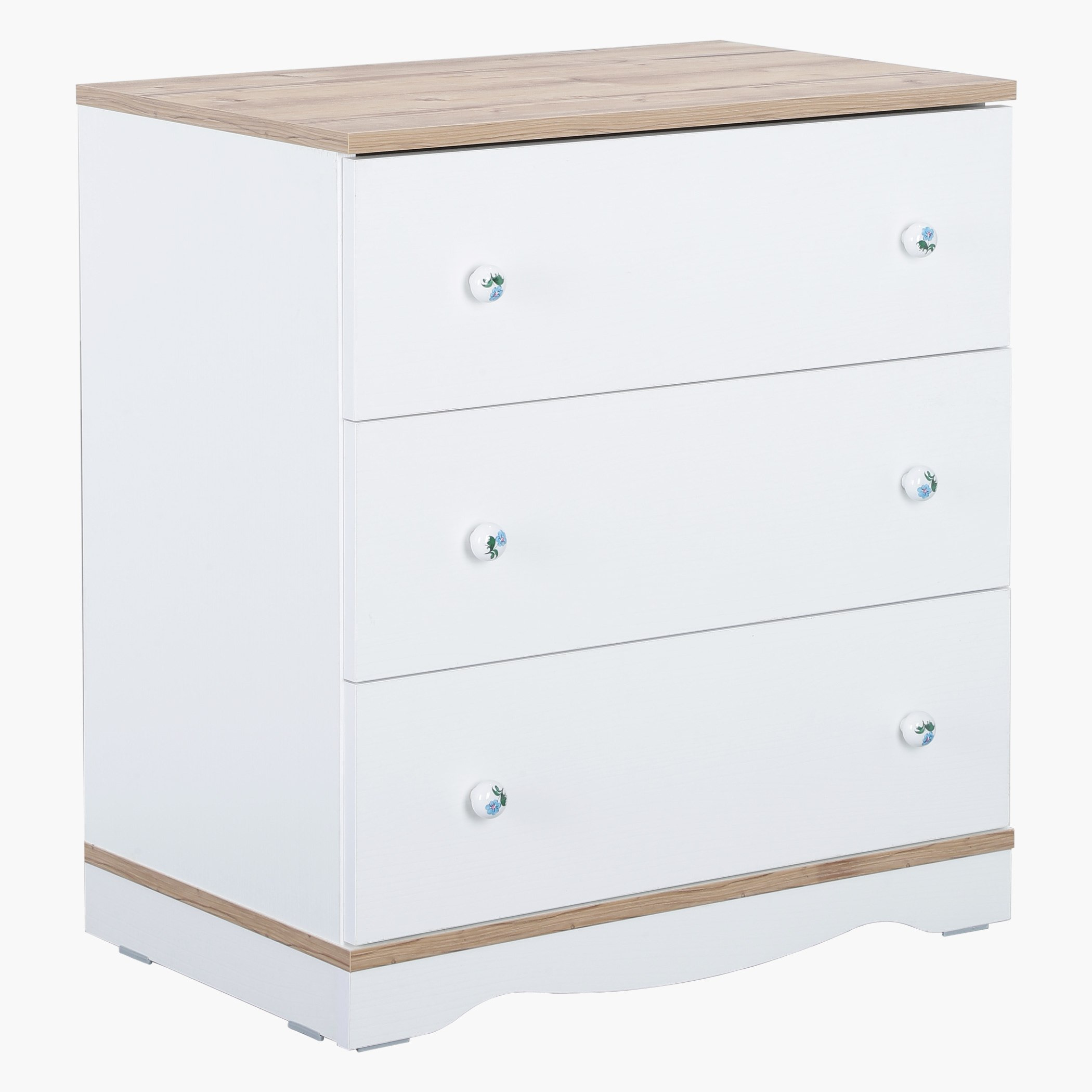 طاولة تزيين 3 أدراج دون مرآة من كاميليا-hbxfurniture-kidsroom-kidsdressersandmirrors-image-1