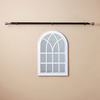 Coy Gloss Double Curtain Rod - 134-365 cms