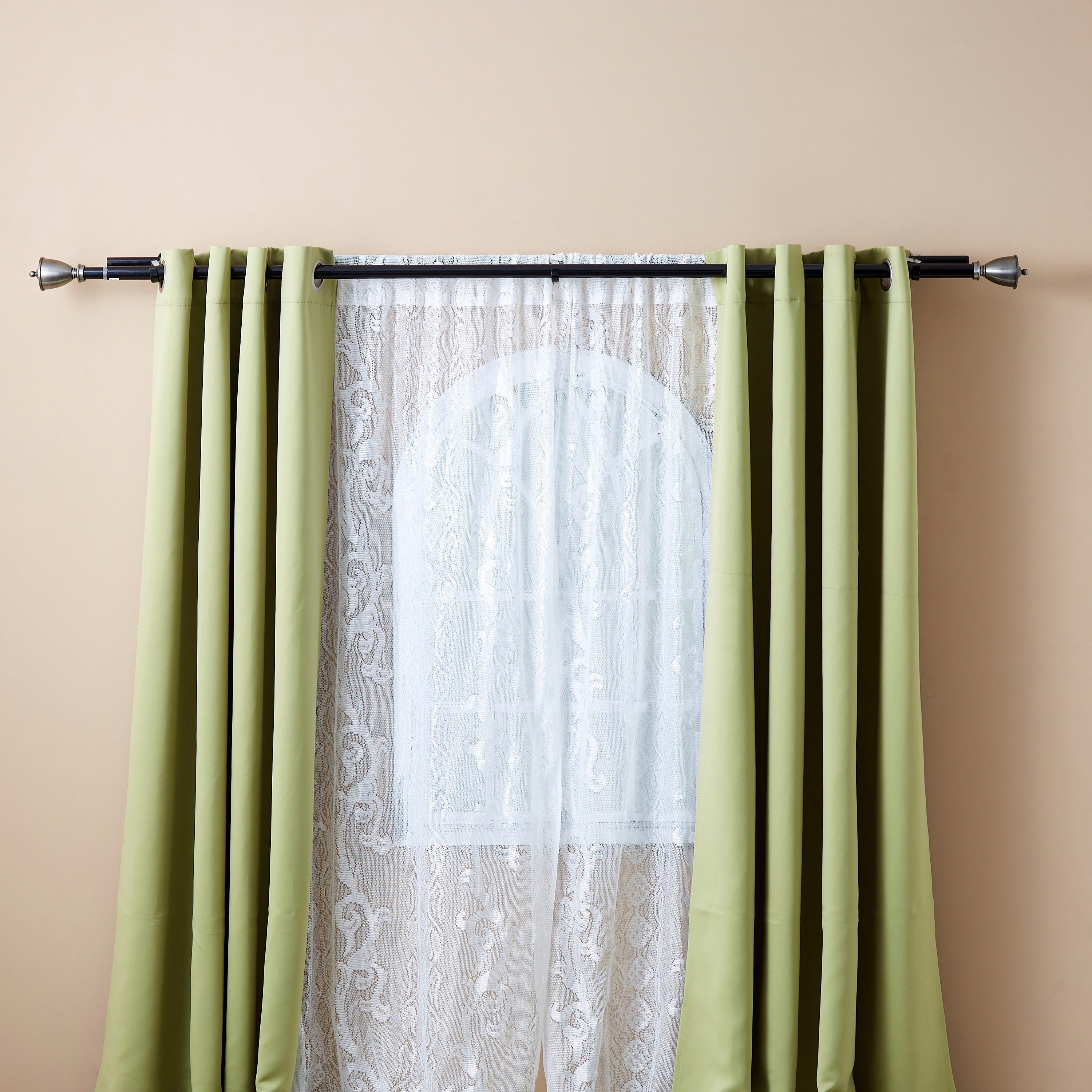 قضبان ستائر مزدوجة لامعة من كواي - 134-365 سم-hbxhomeware-hbxdecorandfurnishings-image-6